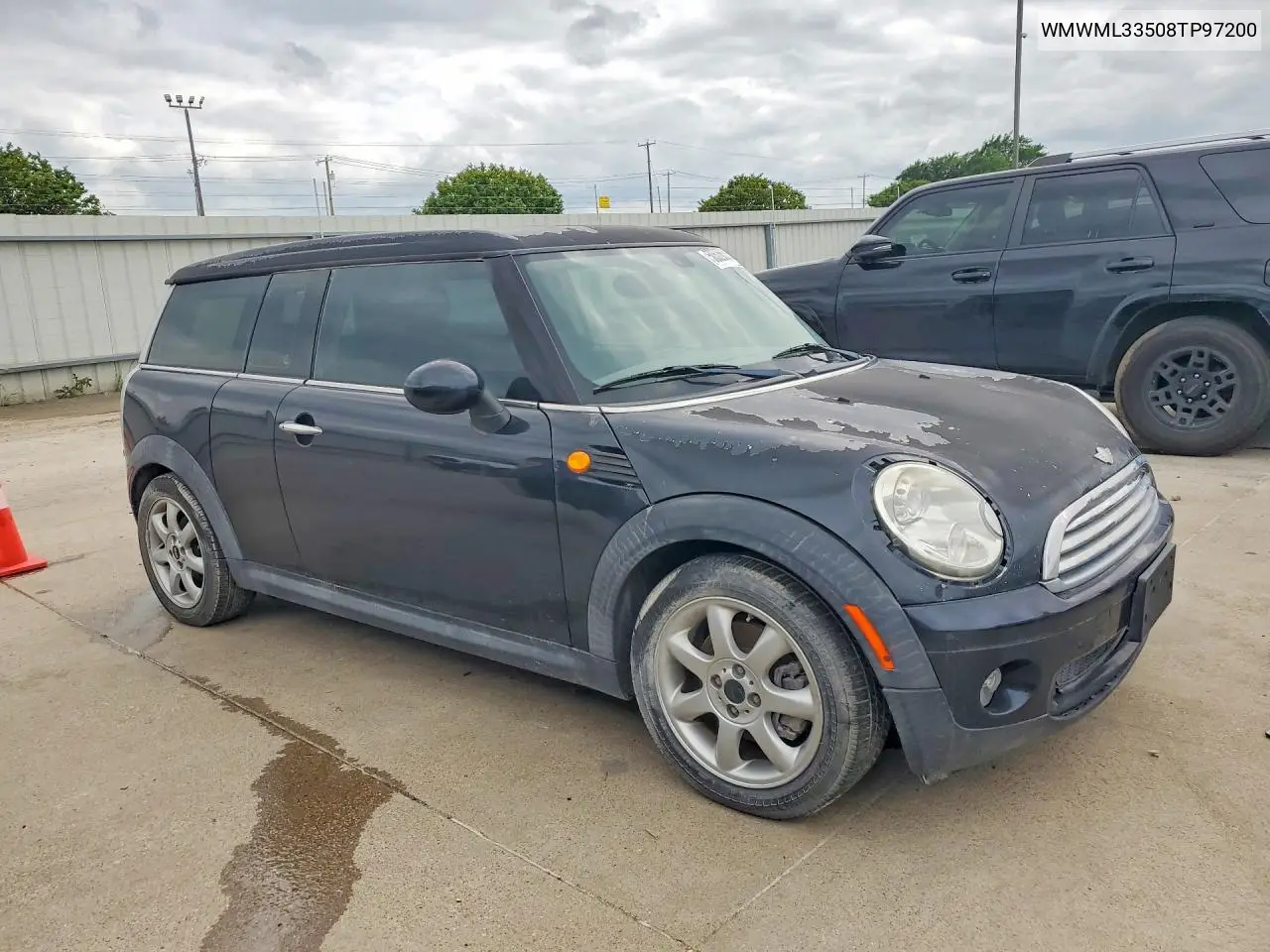 2008 Mini Cooper VIN: WMWML33508TP97200 Lot: 50526636