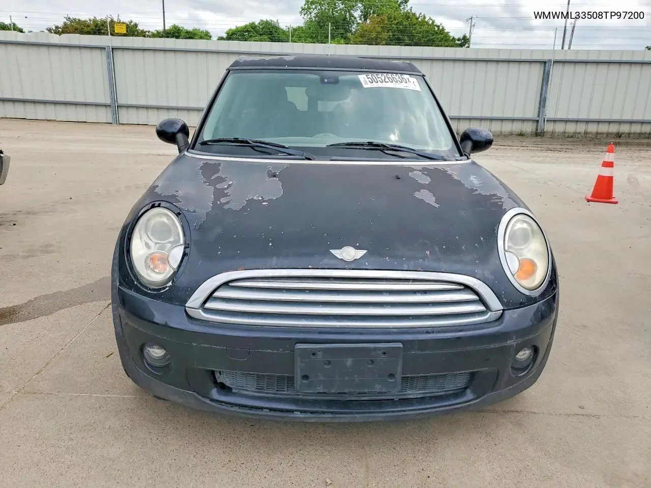 2008 Mini Cooper VIN: WMWML33508TP97200 Lot: 50526636