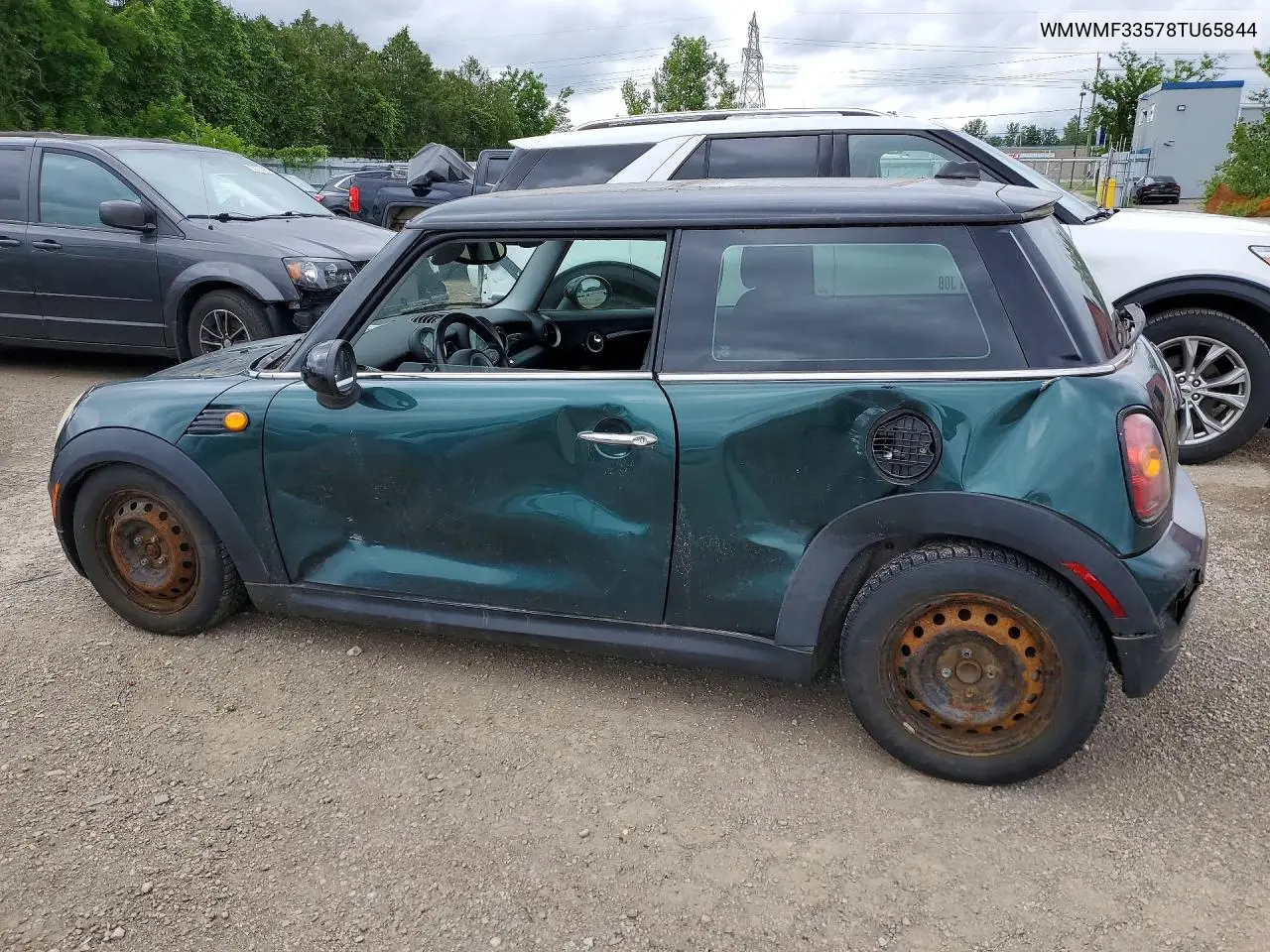 2008 Mini Cooper VIN: WMWMF33578TU65844 Lot: 58086766
