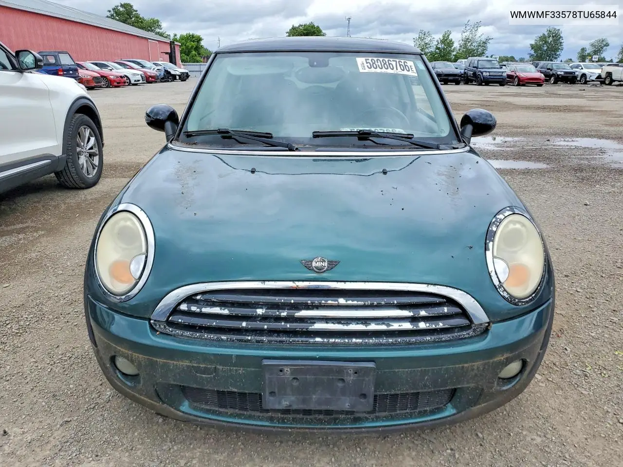 2008 Mini Cooper VIN: WMWMF33578TU65844 Lot: 58086766