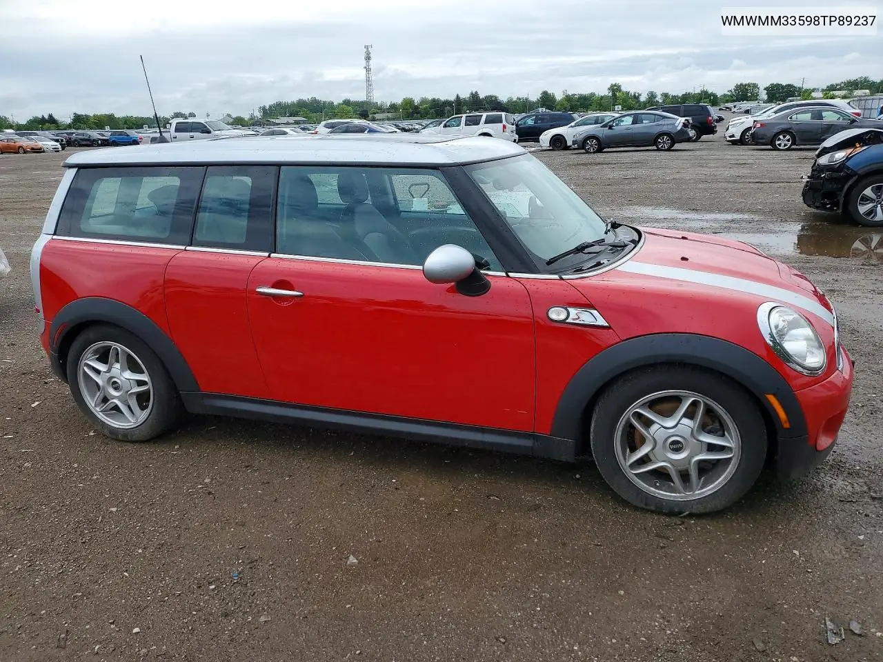 2008 Mini Cooper S Clubman VIN: WMWMM33598TP89237 Lot: 58205626