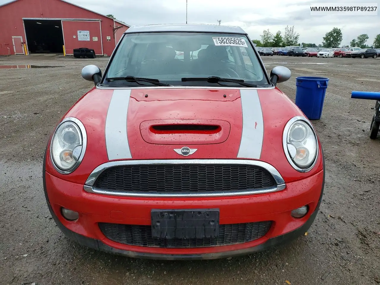 2008 Mini Cooper S Clubman VIN: WMWMM33598TP89237 Lot: 58205626