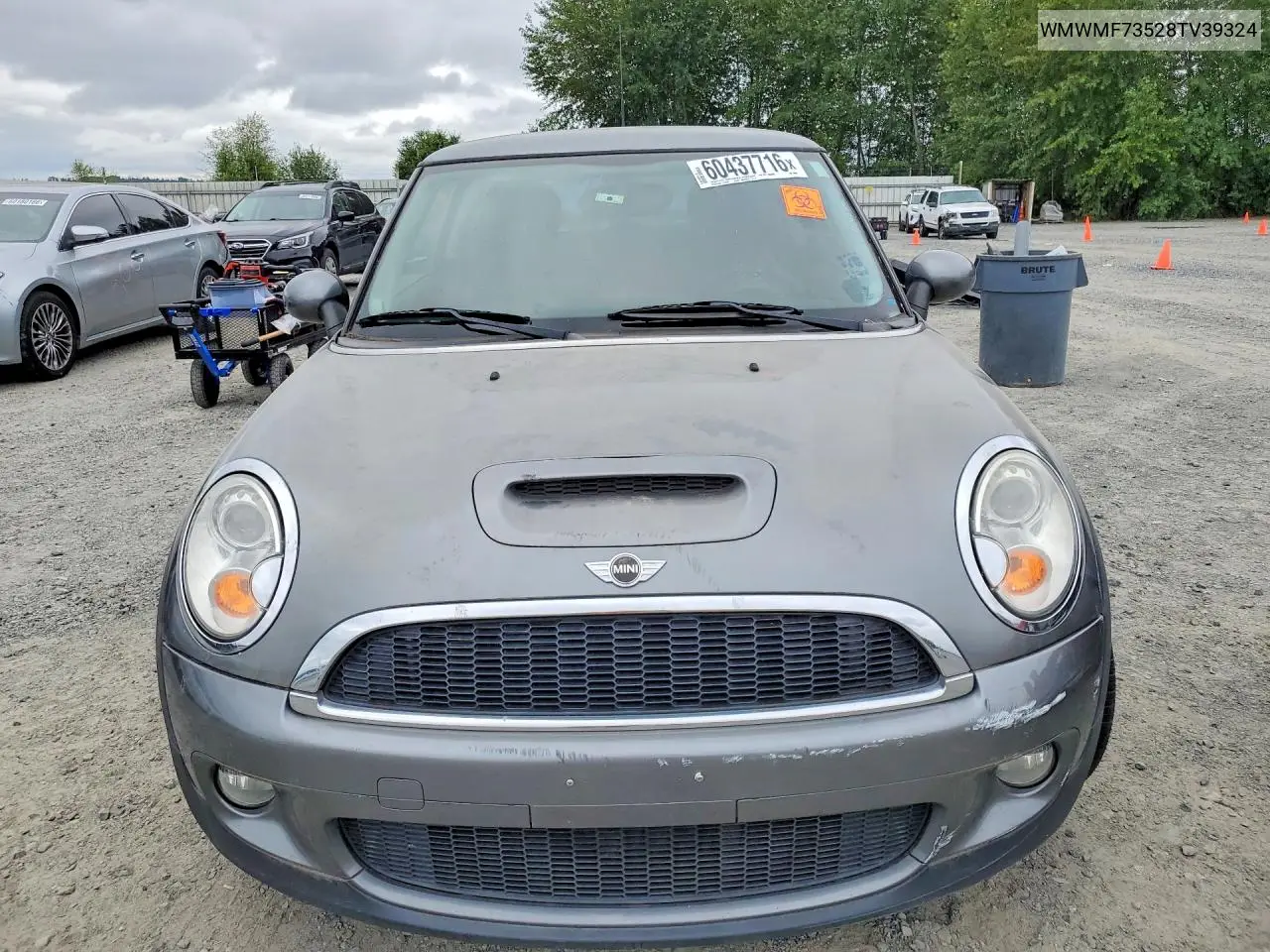 2008 Mini Cooper S VIN: WMWMF73528TV39324 Lot: 60437716