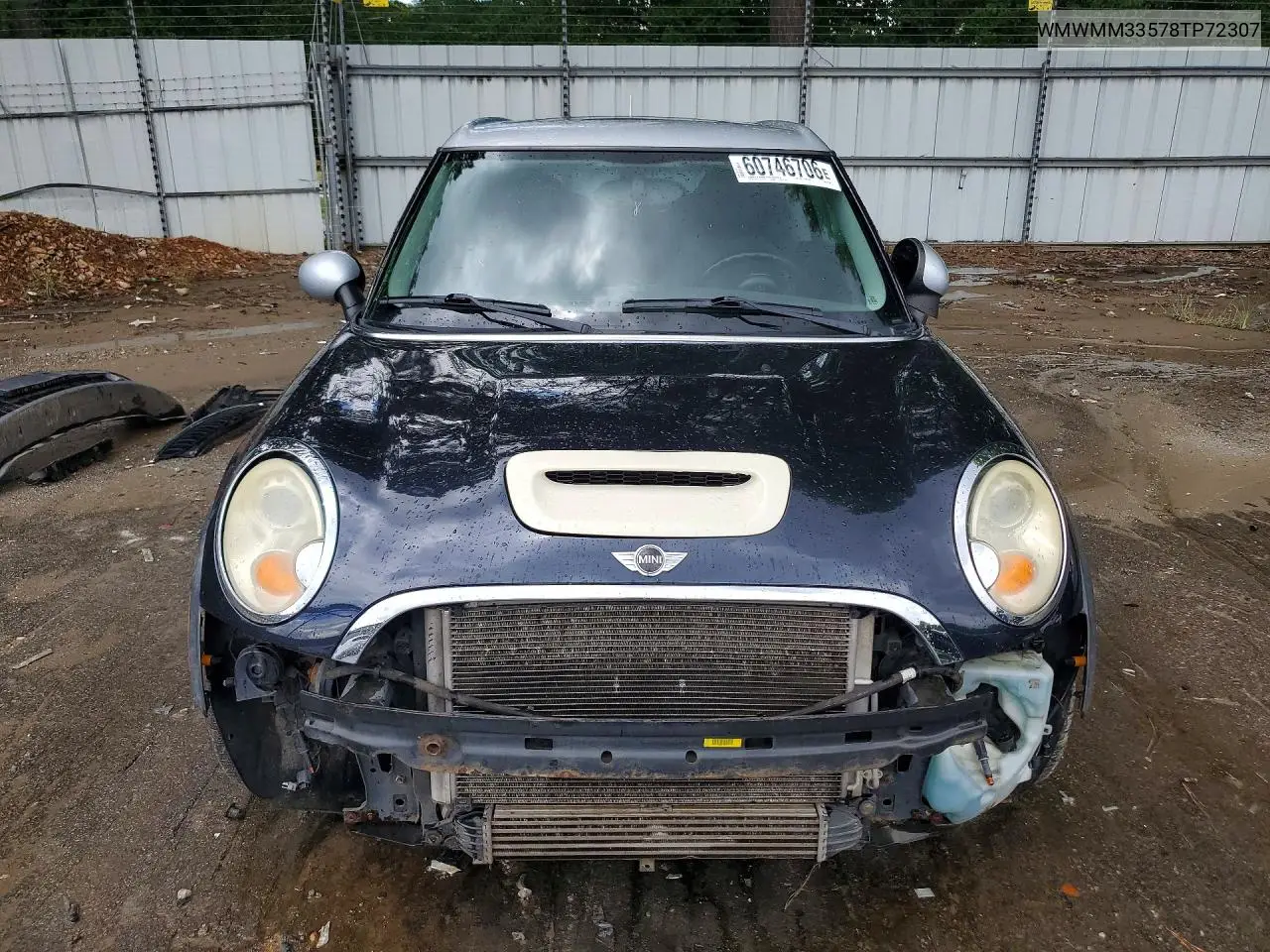 2008 Mini Cooper S Clubman VIN: WMWMM33578TP72307 Lot: 60746706