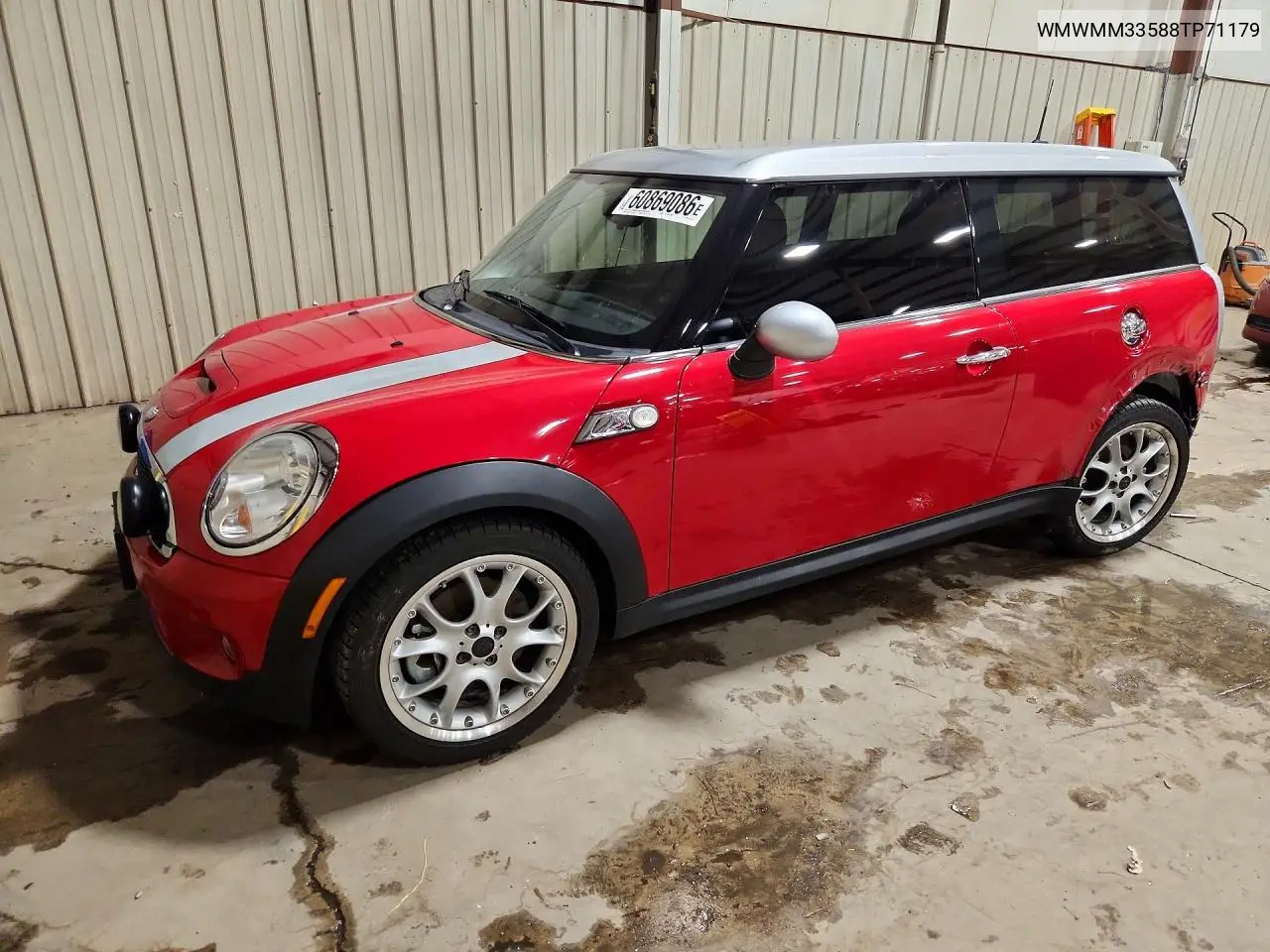 2008 Mini Cooper S Clubman VIN: WMWMM33588TP71179 Lot: 60869086