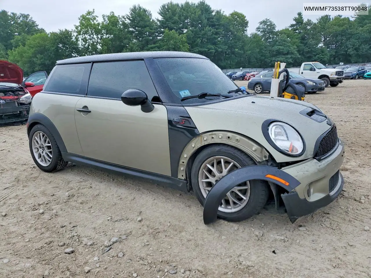 2008 Mini Cooper S VIN: WMWMF73538TT90048 Lot: 61404626
