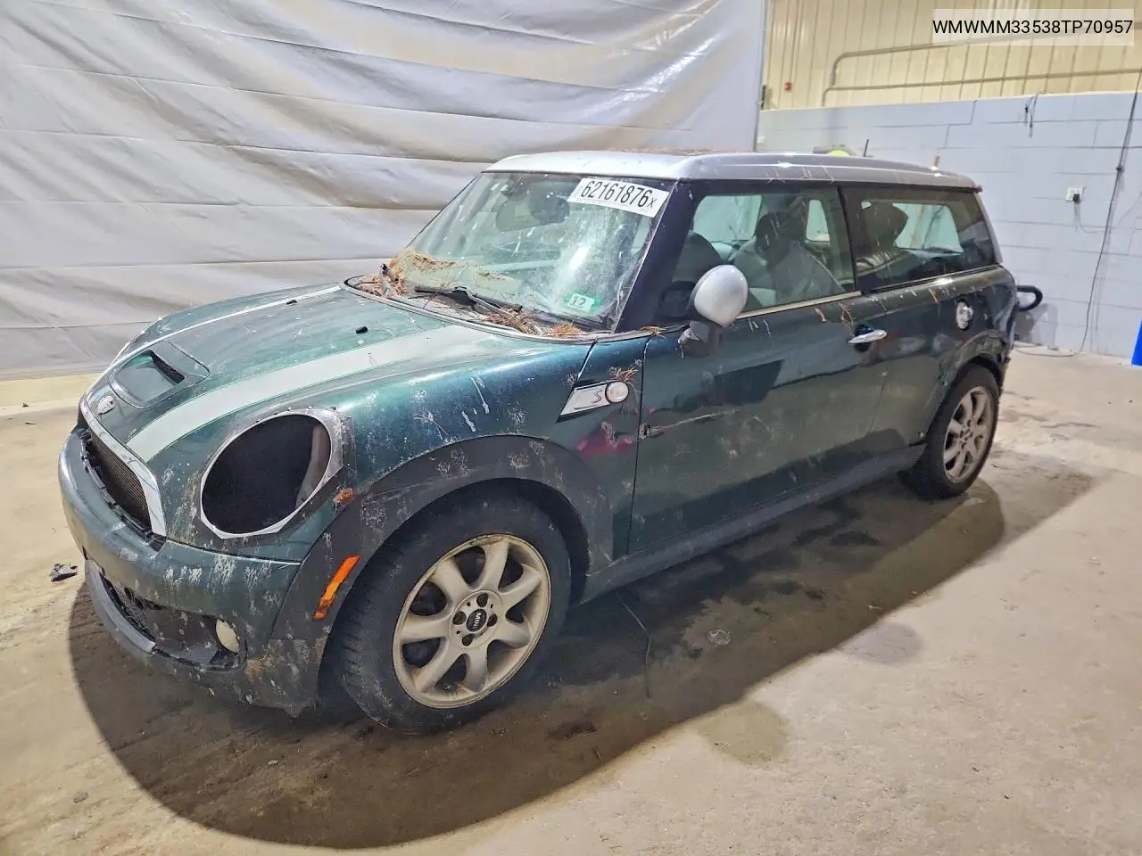 2008 Mini Cooper S Clubman VIN: WMWMM33538TP70957 Lot: 62161876