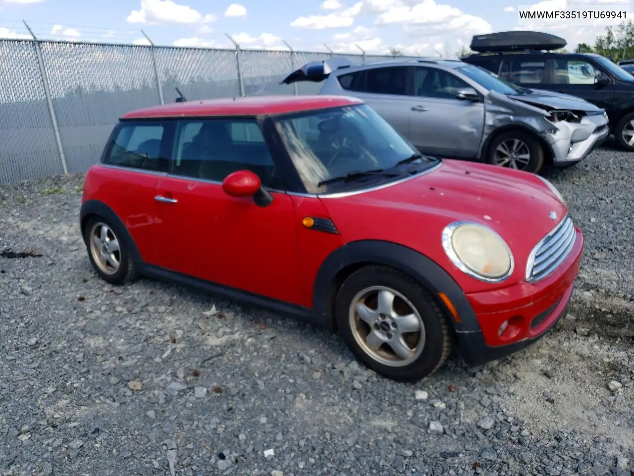 2009 Mini Cooper Base VIN: WMWMF33519TU69941 Lot: 60044216