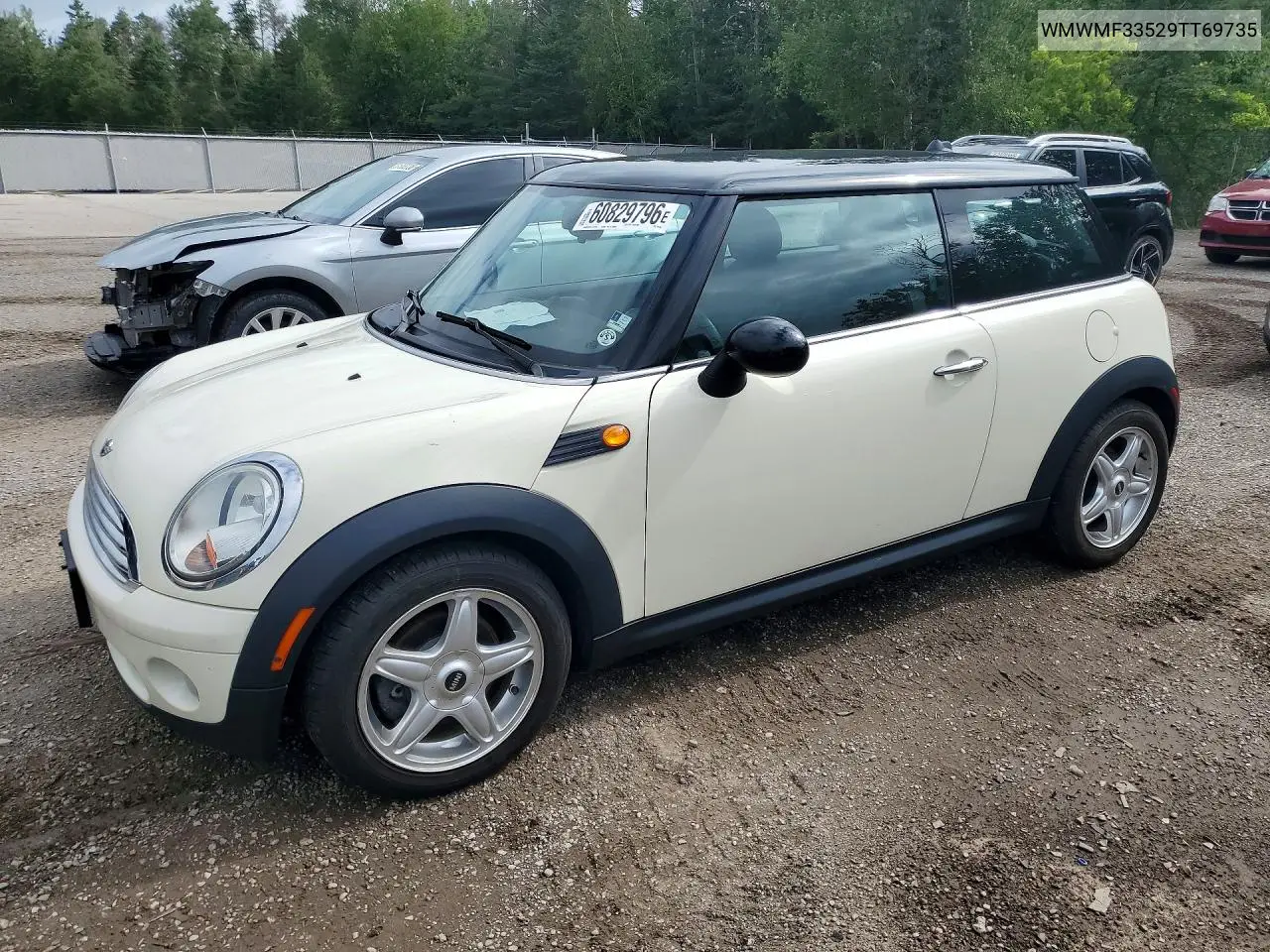 2009 Mini Cooper VIN: WMWMF33529TT69735 Lot: 60829796