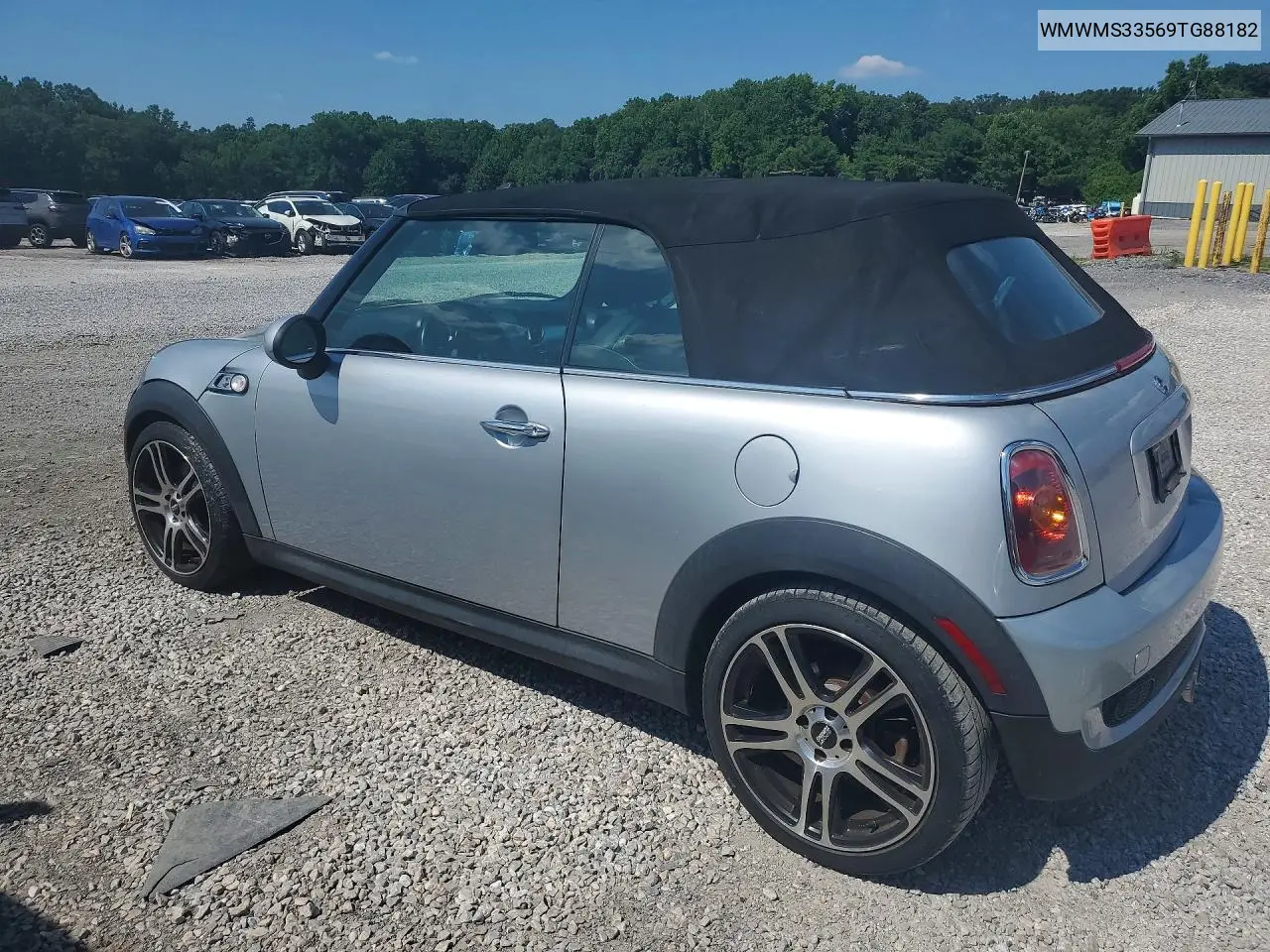 2009 Mini Cooper S VIN: WMWMS33569TG88182 Lot: 60835306