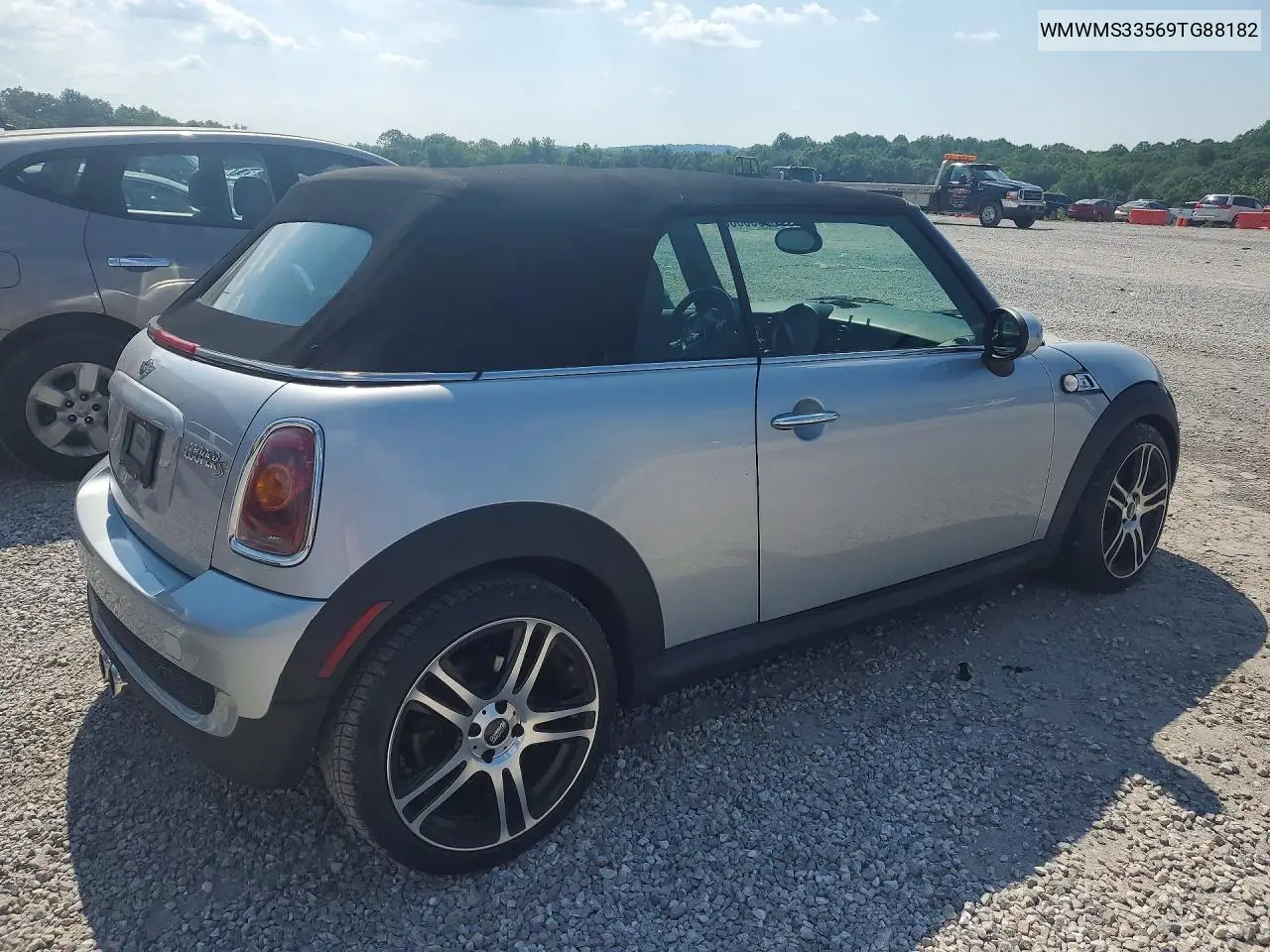 2009 Mini Cooper S VIN: WMWMS33569TG88182 Lot: 60835306