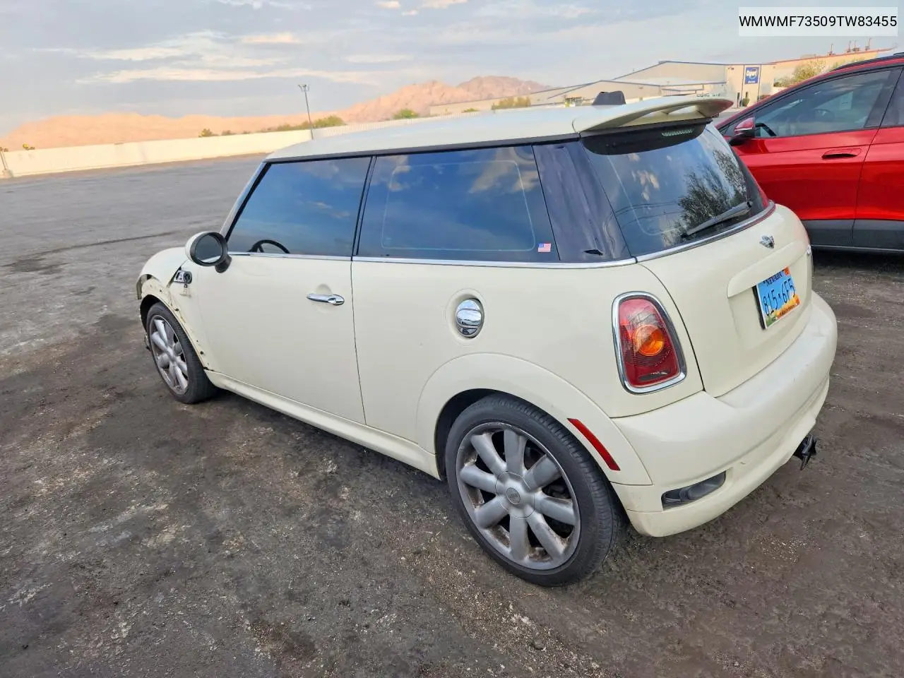 2009 Mini Cooper S VIN: WMWMF73509TW83455 Lot: 61813016