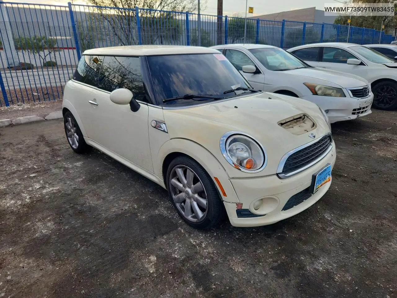 2009 Mini Cooper S VIN: WMWMF73509TW83455 Lot: 61813016