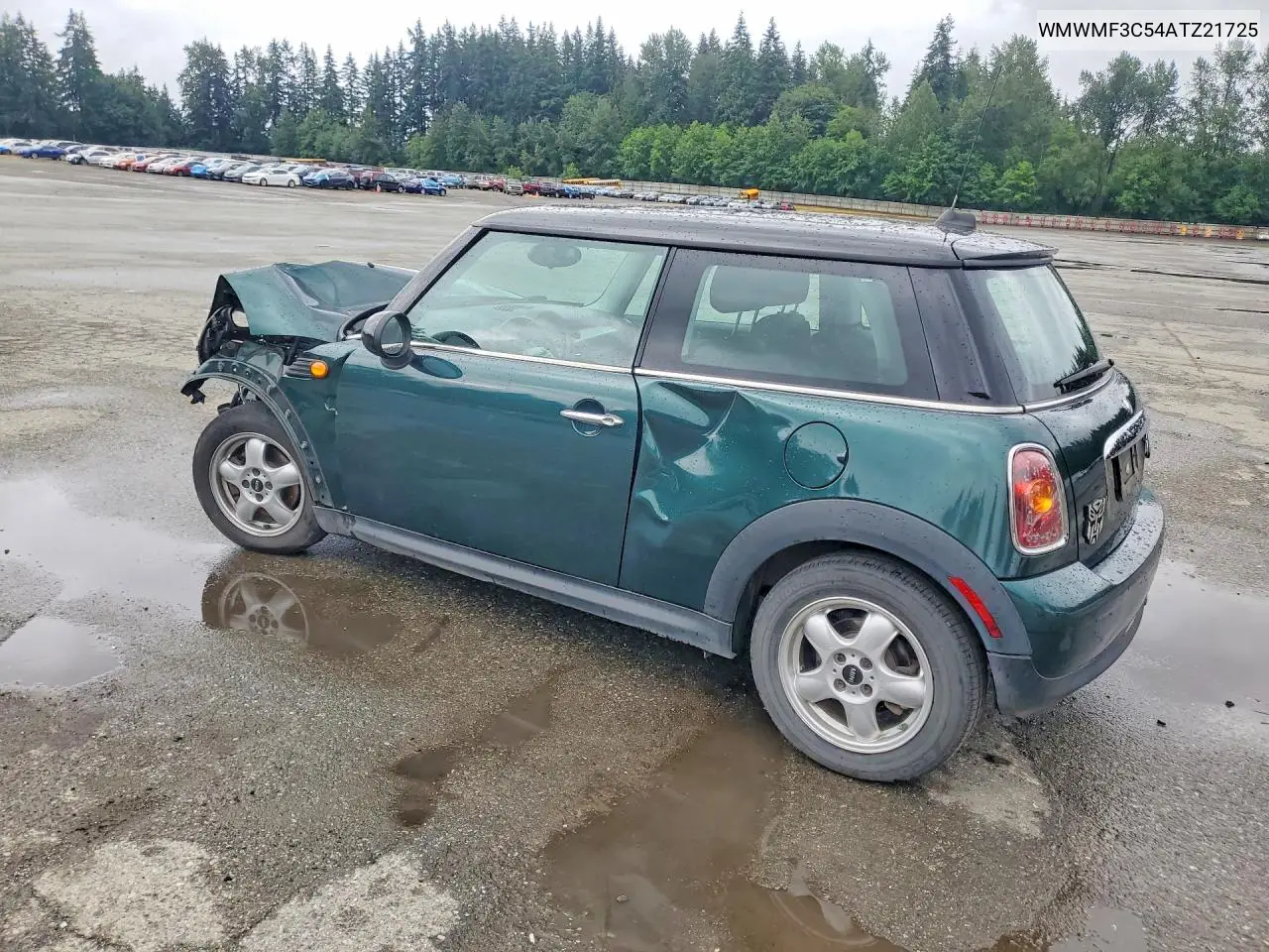 2010 Mini Cooper VIN: WMWMF3C54ATZ21725 Lot: 56470786