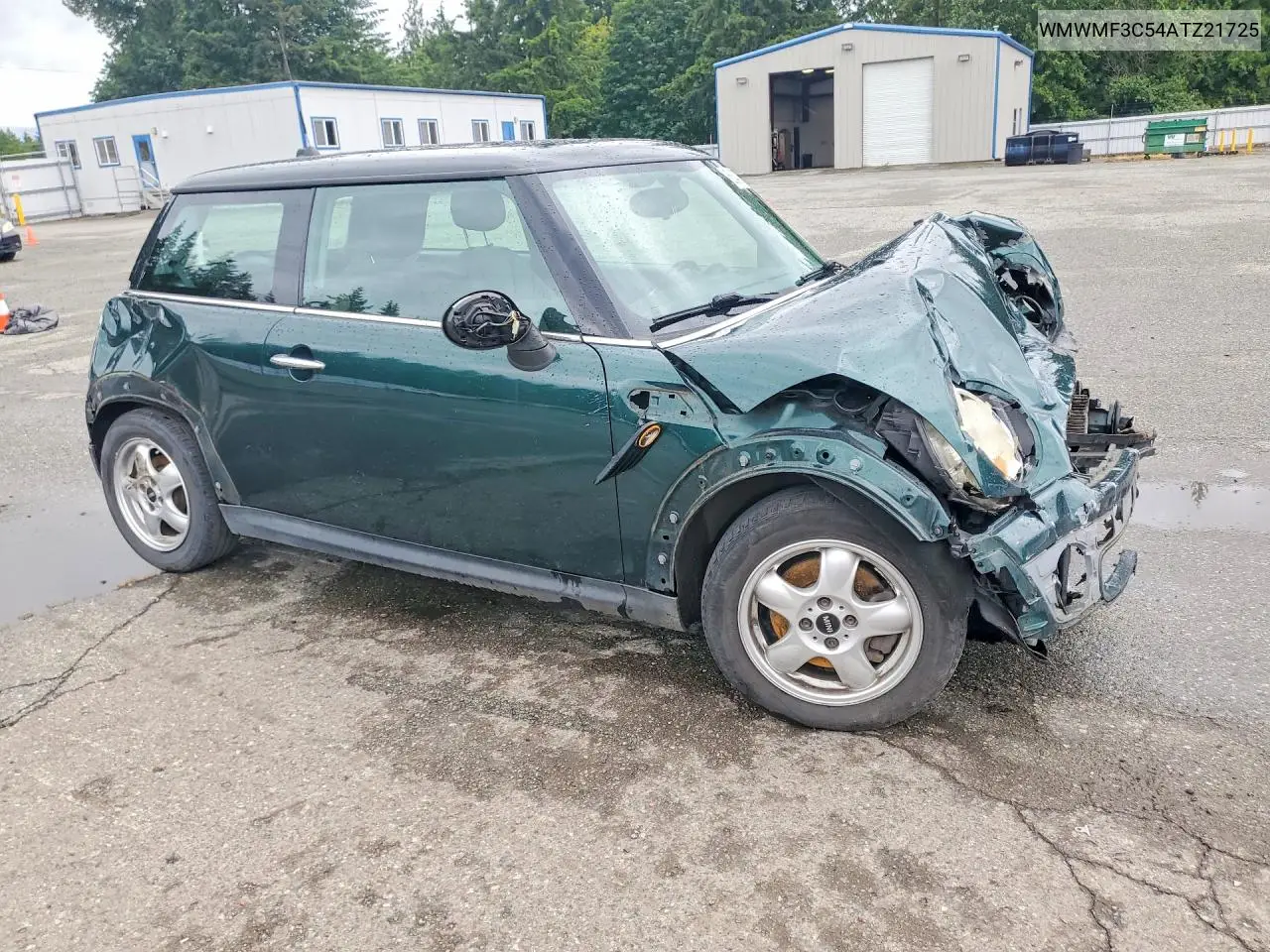 2010 Mini Cooper VIN: WMWMF3C54ATZ21725 Lot: 56470786