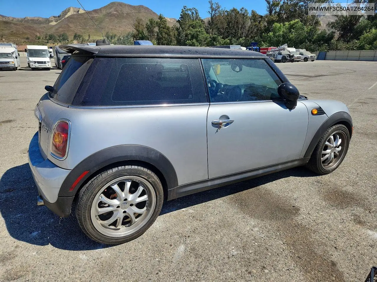 2010 Mini Cooper VIN: WMWMF3C50ATZ64264 Lot: 60325266