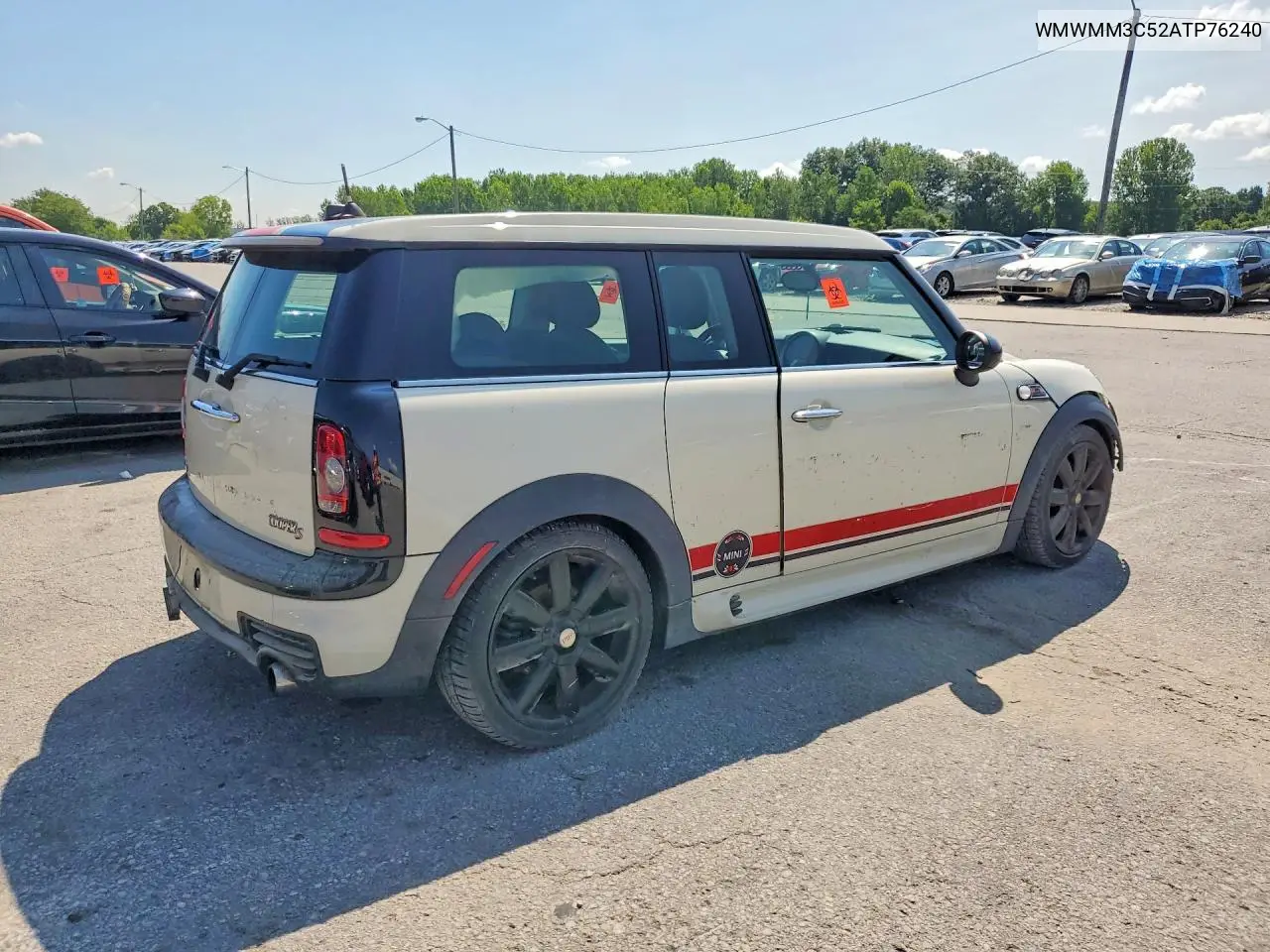 2010 Mini Cooper S Clubman VIN: WMWMM3C52ATP76240 Lot: 61121466