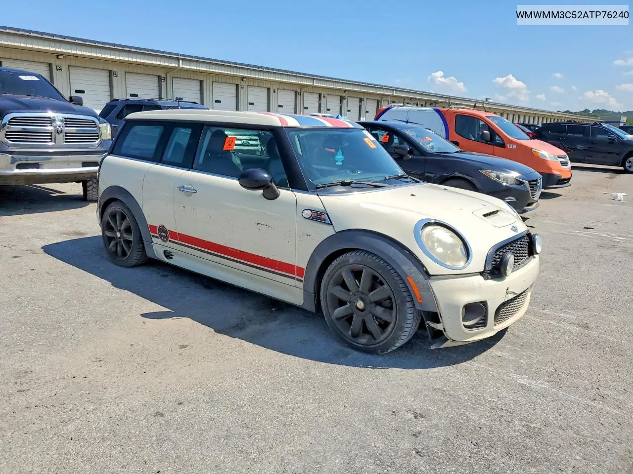 2010 Mini Cooper S Clubman VIN: WMWMM3C52ATP76240 Lot: 61121466