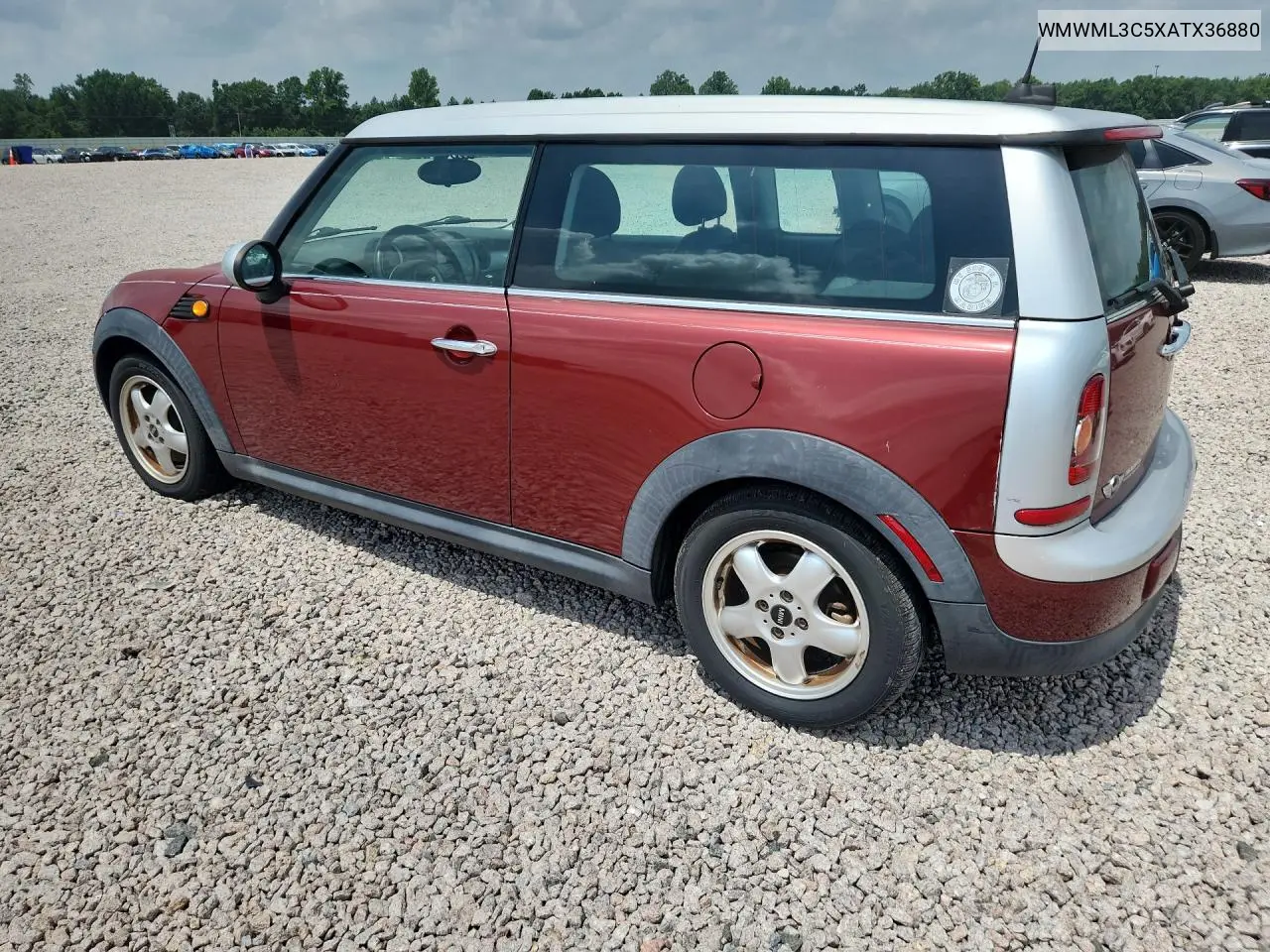 2010 Mini Cooper Clubman VIN: WMWML3C5XATX36880 Lot: 61732286