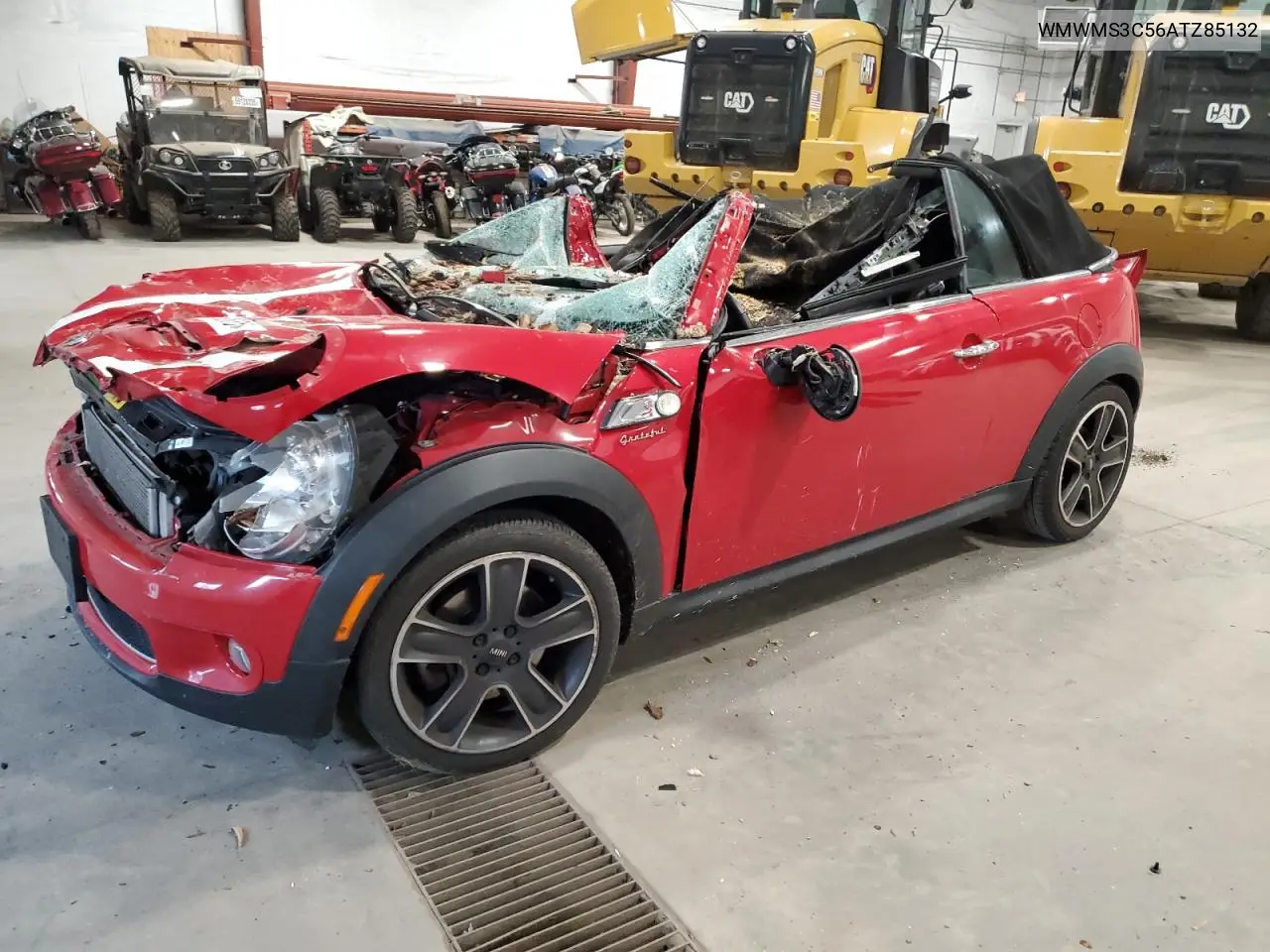 2010 Mini Cooper S VIN: WMWMS3C56ATZ85132 Lot: 91458685