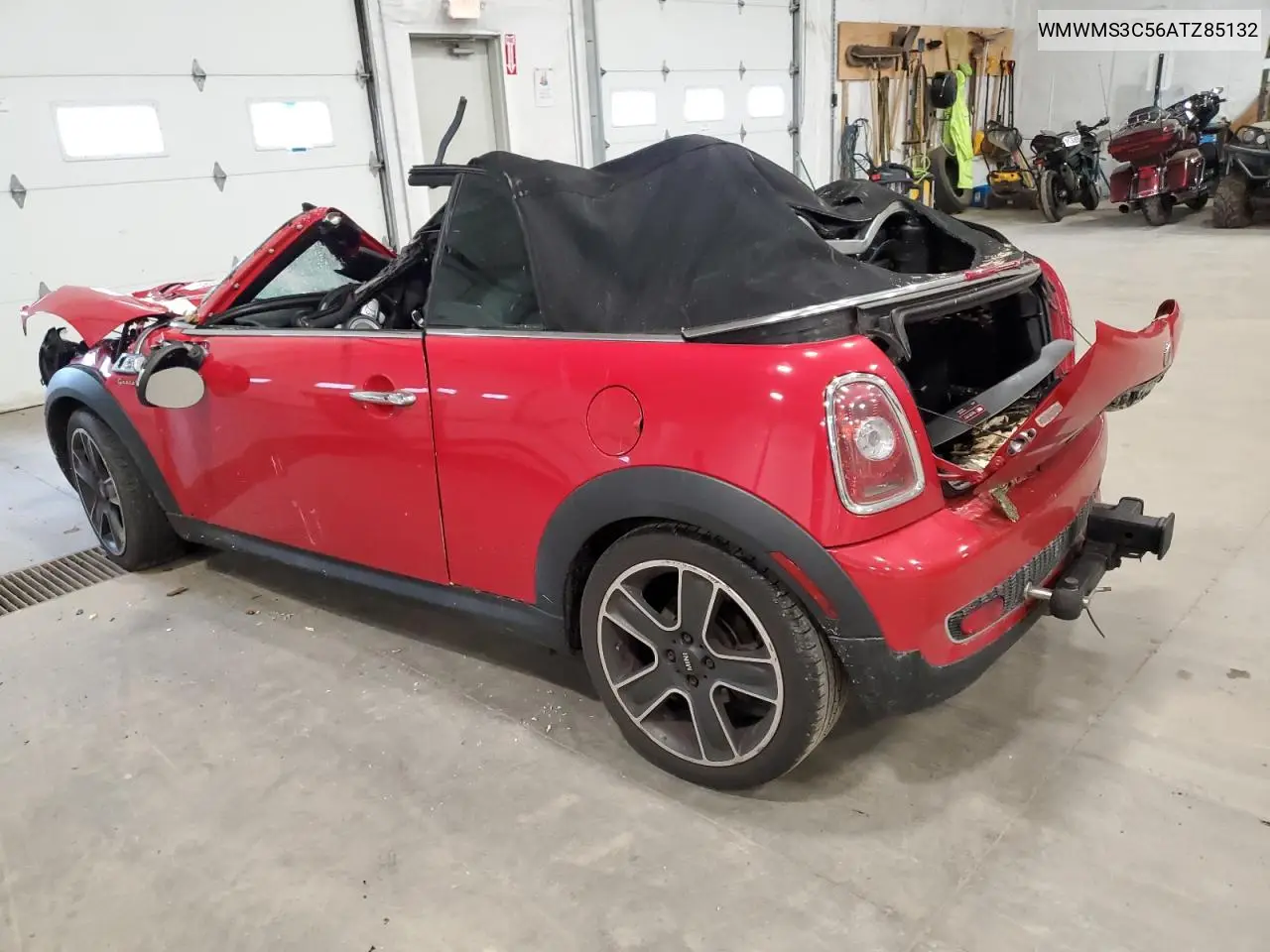 2010 Mini Cooper S VIN: WMWMS3C56ATZ85132 Lot: 91458685