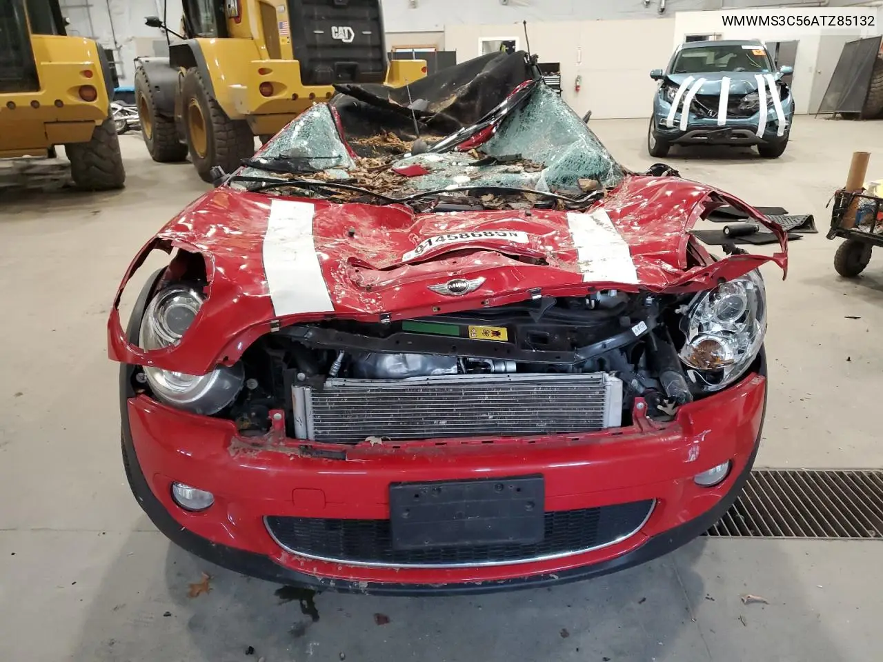 2010 Mini Cooper S VIN: WMWMS3C56ATZ85132 Lot: 91458685