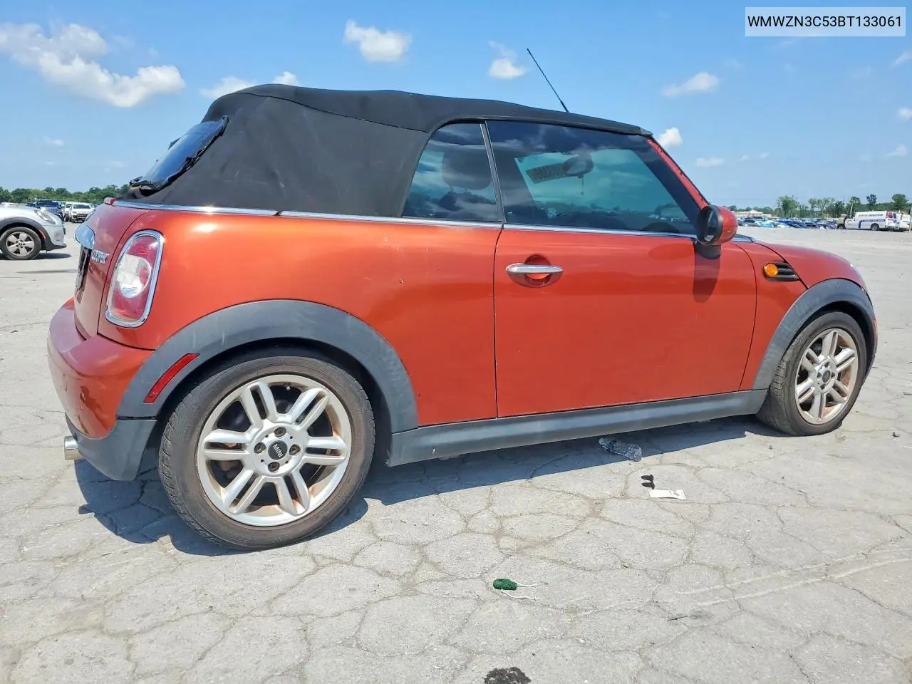 2011 Mini Cooper VIN: WMWZN3C53BT133061 Lot: 56883386