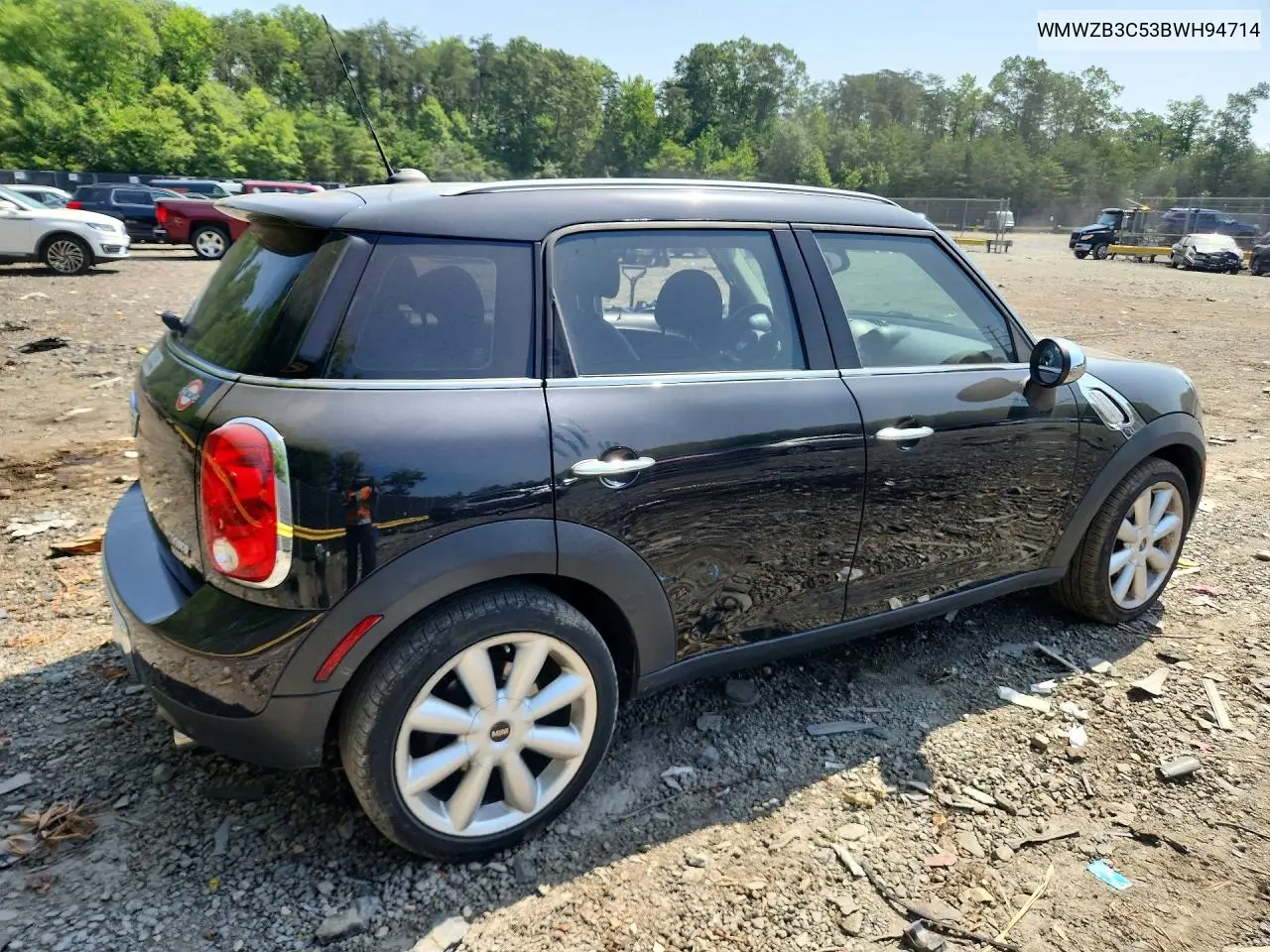 2011 Mini Cooper Countryman VIN: WMWZB3C53BWH94714 Lot: 59054656