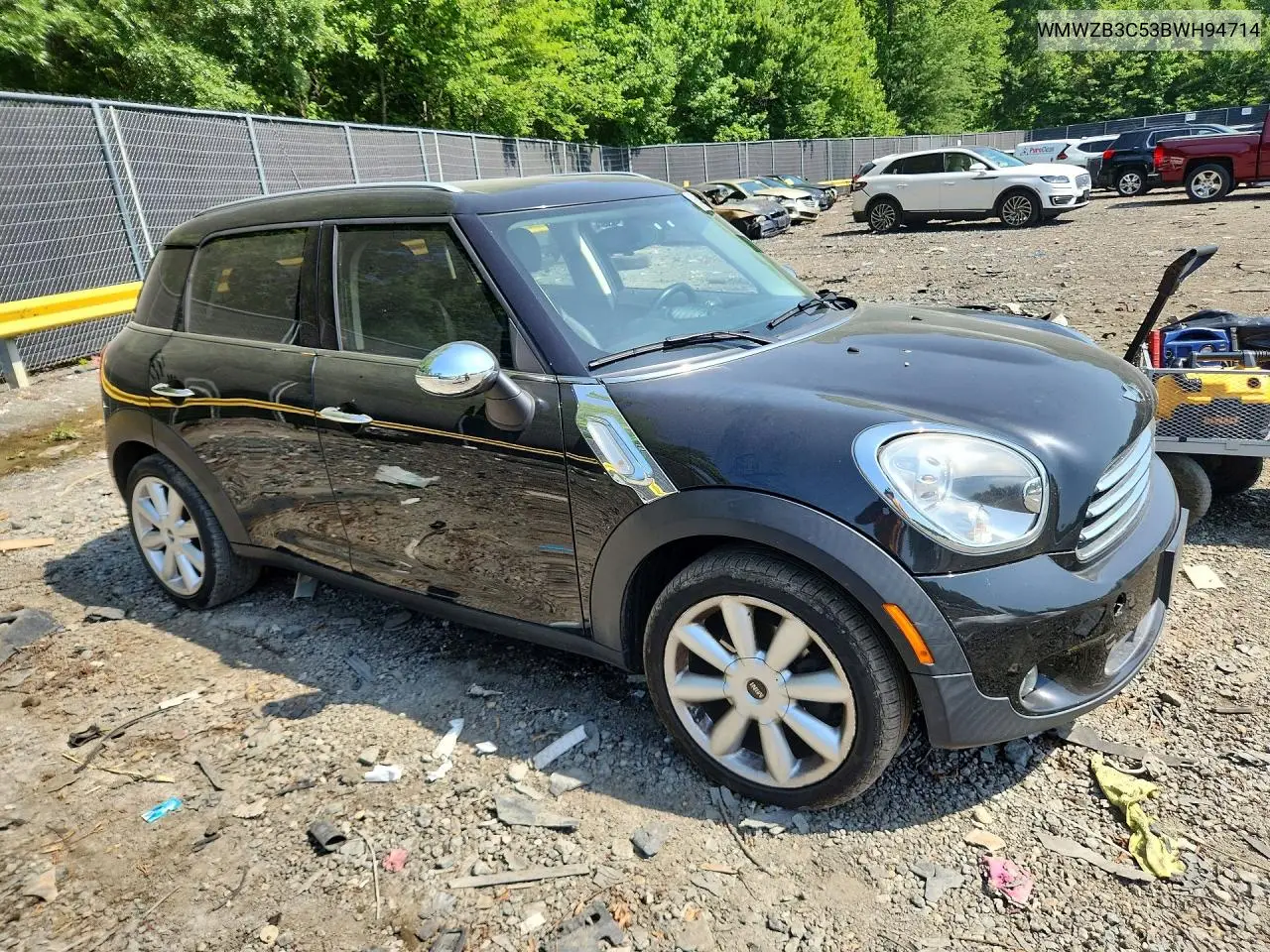 2011 Mini Cooper Countryman VIN: WMWZB3C53BWH94714 Lot: 59054656