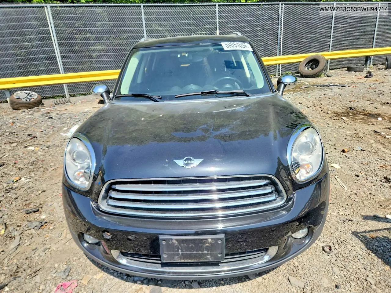 2011 Mini Cooper Countryman VIN: WMWZB3C53BWH94714 Lot: 59054656