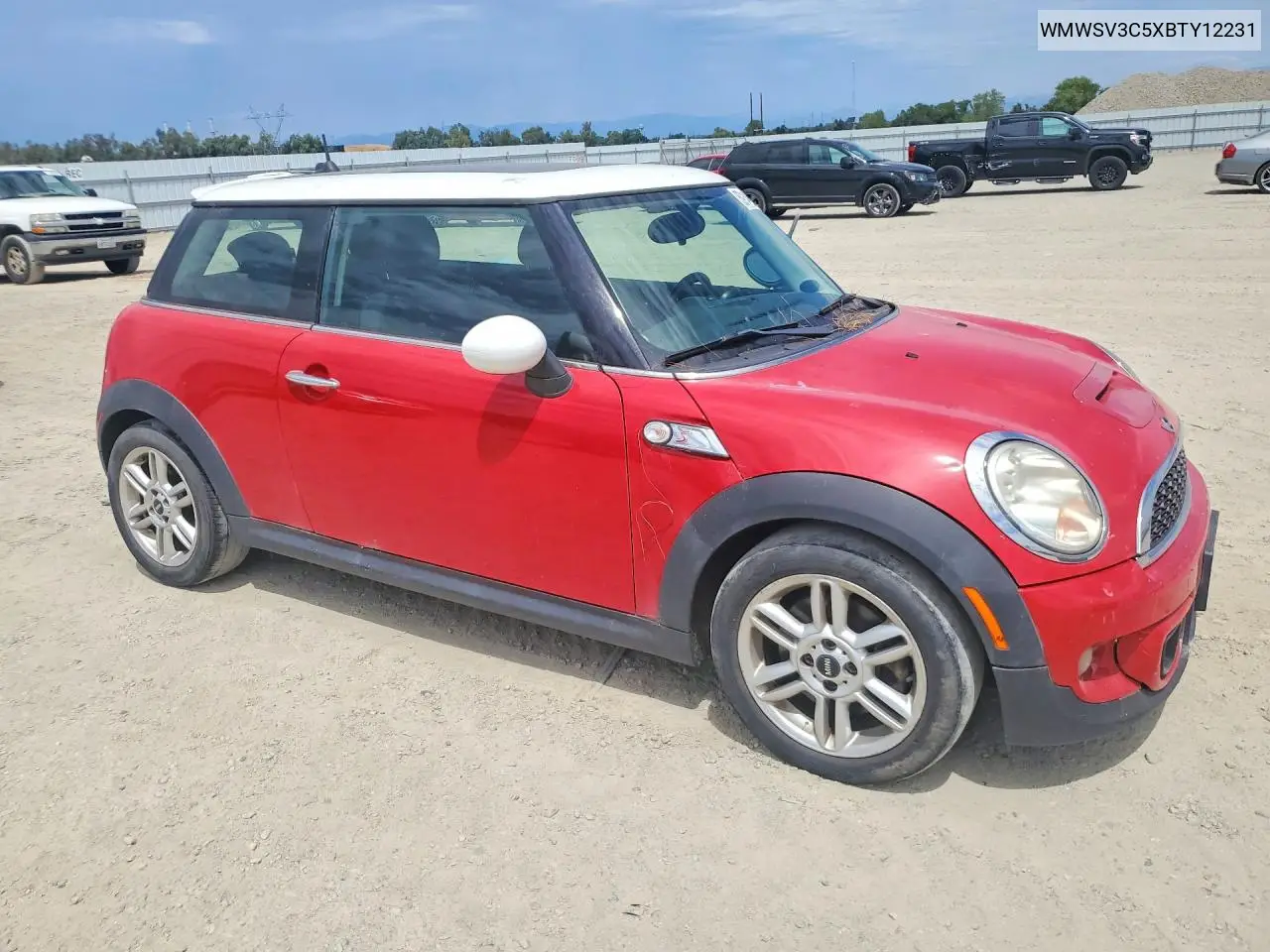 2011 Mini Cooper S VIN: WMWSV3C5XBTY12231 Lot: 59149496