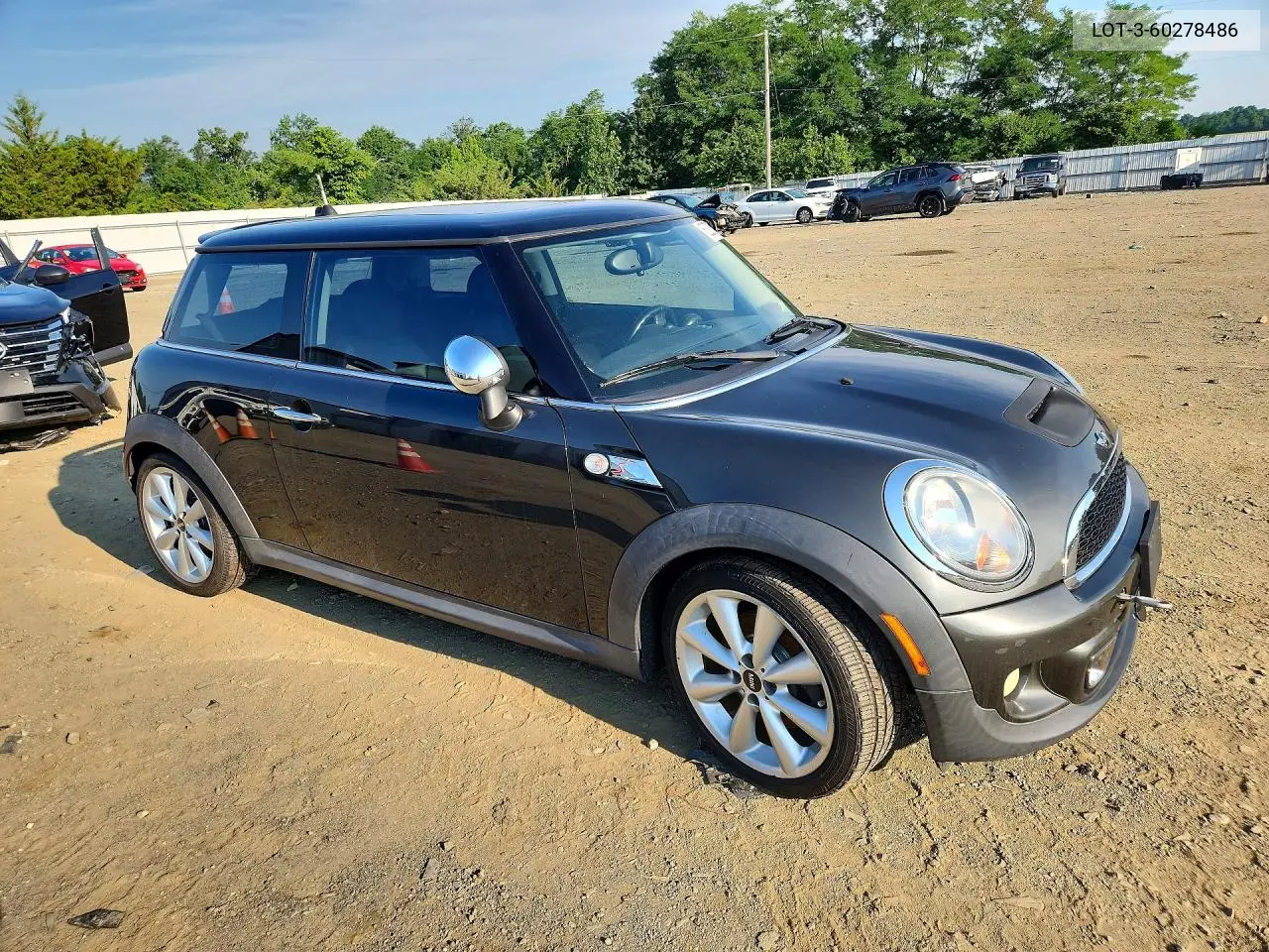 2011 Mini Cooper S VIN: WMWSV3C51BTY15549 Lot: 60278486