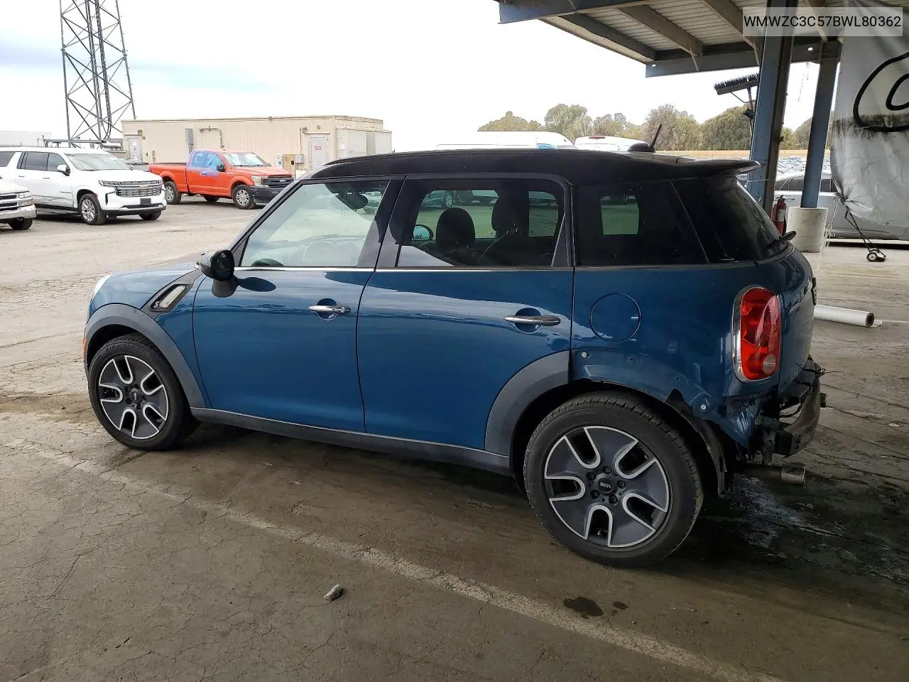 2011 Mini Cooper S Countryman VIN: WMWZC3C57BWL80362 Lot: 60964206