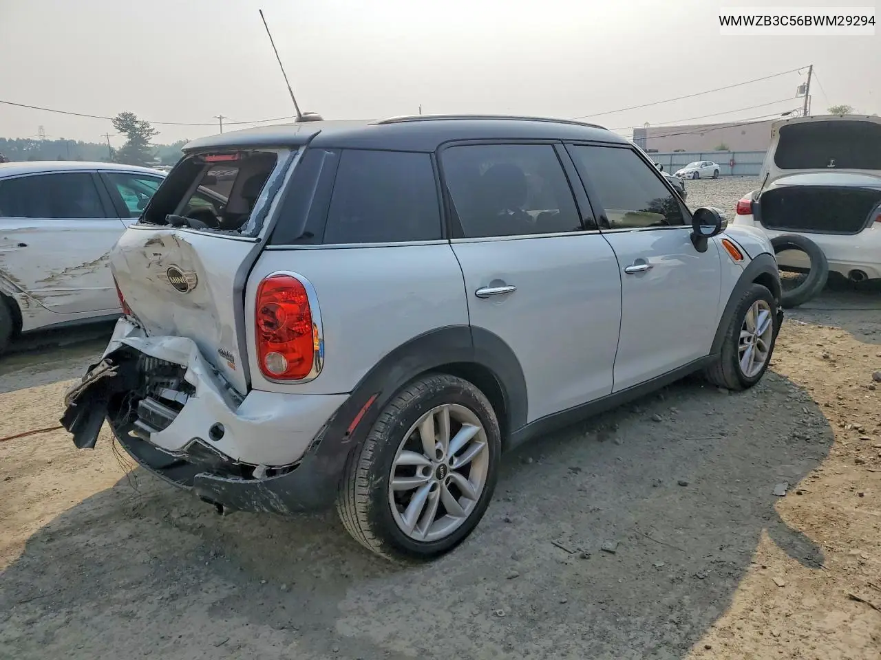2011 Mini Cooper Countryman VIN: WMWZB3C56BWM29294 Lot: 61421636