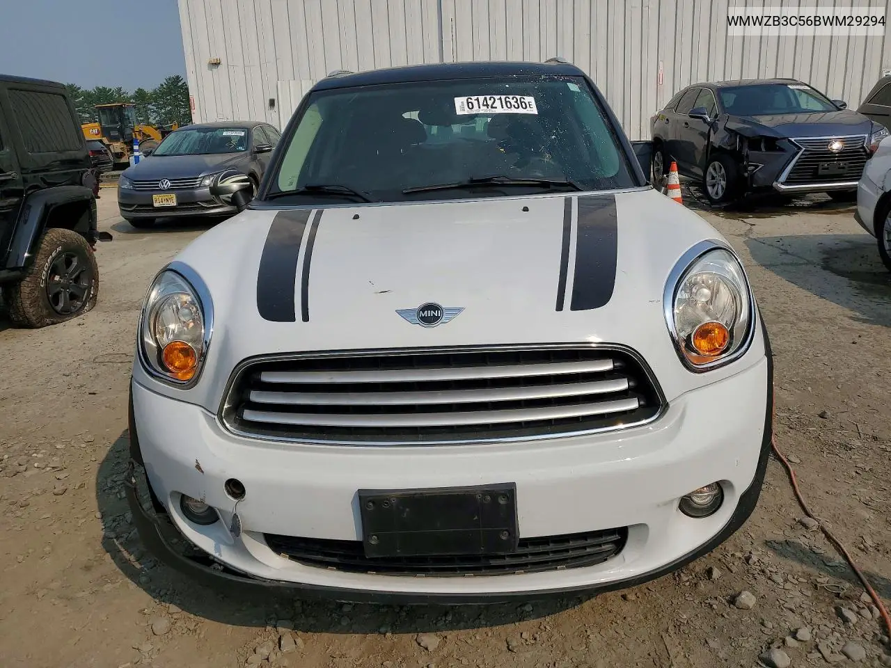 2011 Mini Cooper Countryman VIN: WMWZB3C56BWM29294 Lot: 61421636