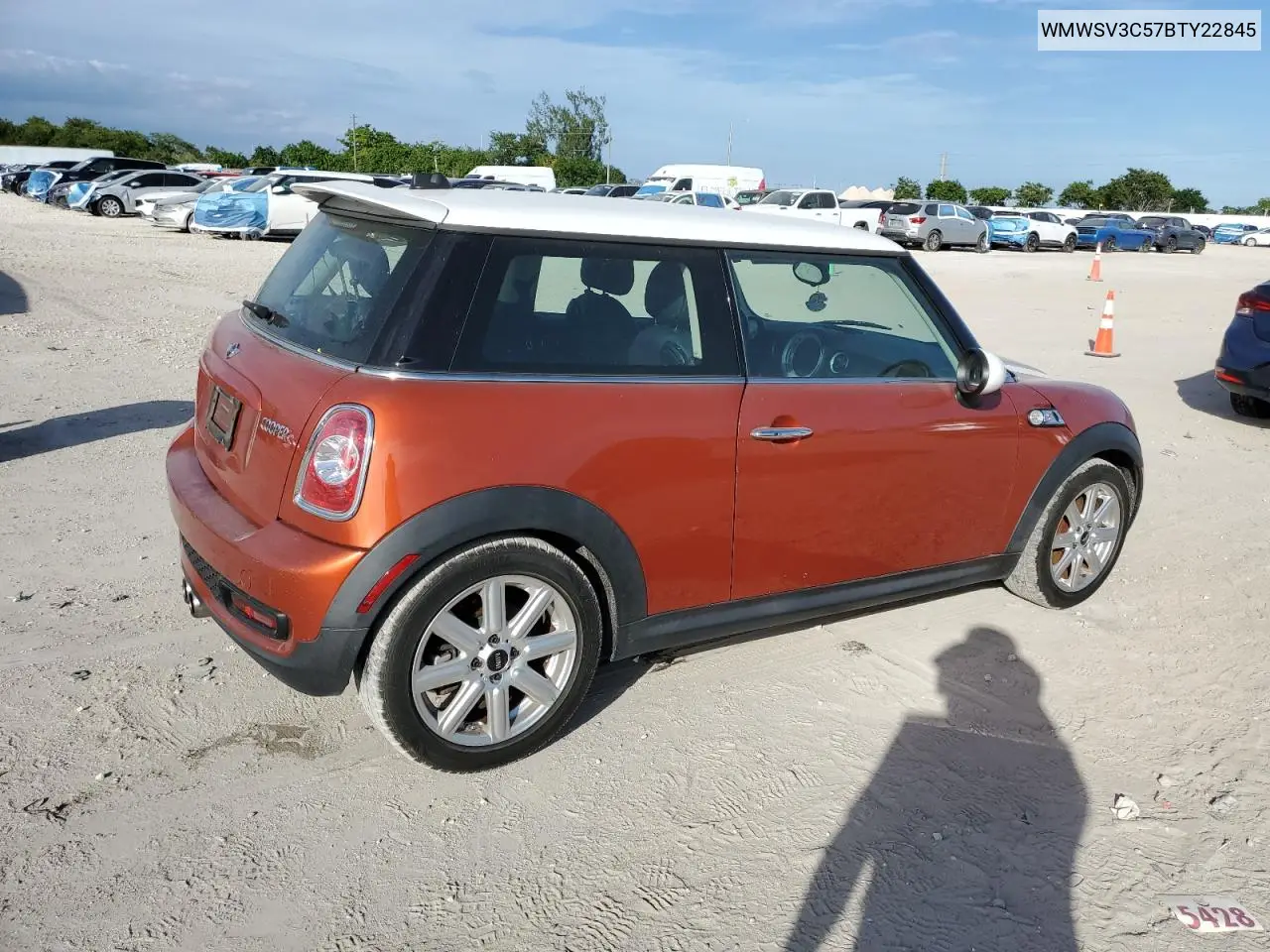 WMWSV3C57BTY22845 2011 Mini Cooper S