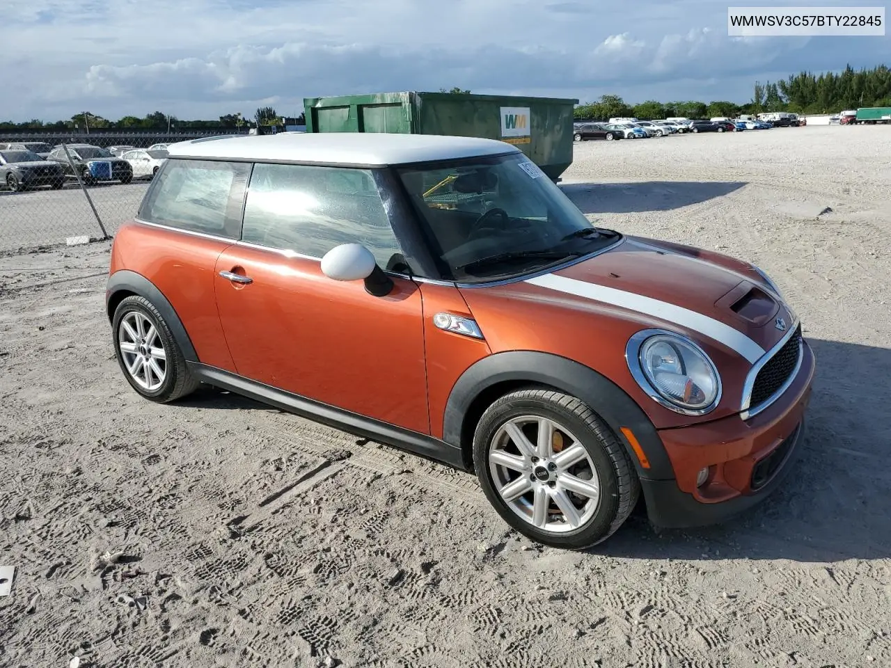 WMWSV3C57BTY22845 2011 Mini Cooper S