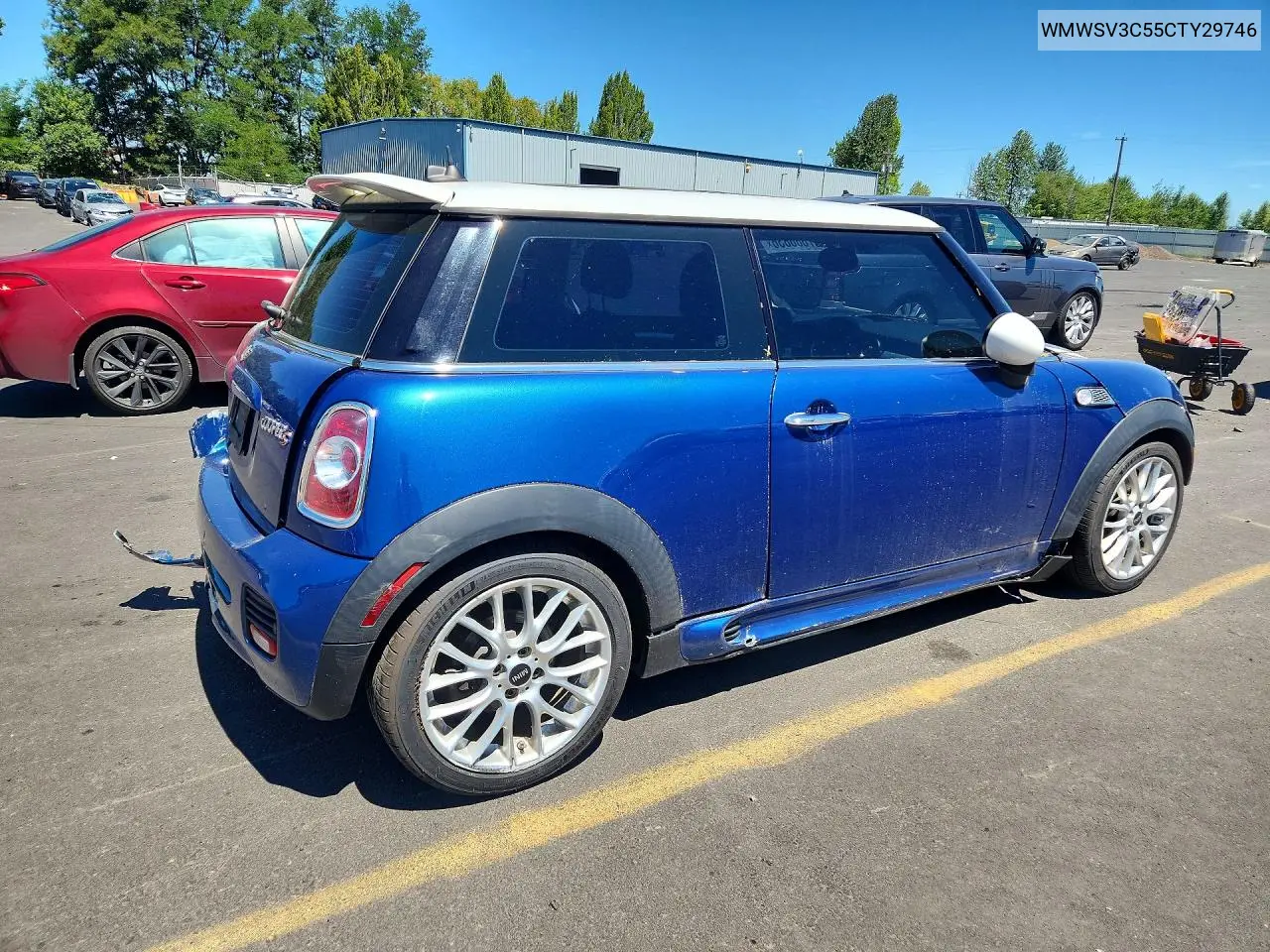 2012 Mini Cooper S VIN: WMWSV3C55CTY29746 Lot: 57680836