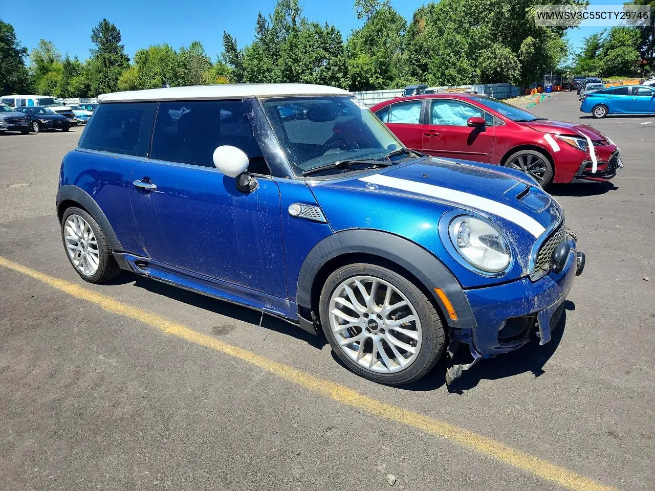 2012 Mini Cooper S VIN: WMWSV3C55CTY29746 Lot: 57680836