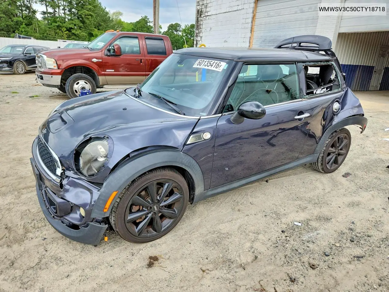 2012 Mini Cooper S VIN: WMWSV3C50CTY18718 Lot: 60135416