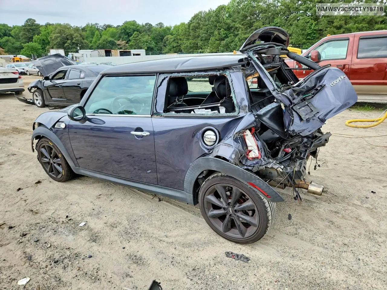 2012 Mini Cooper S VIN: WMWSV3C50CTY18718 Lot: 60135416