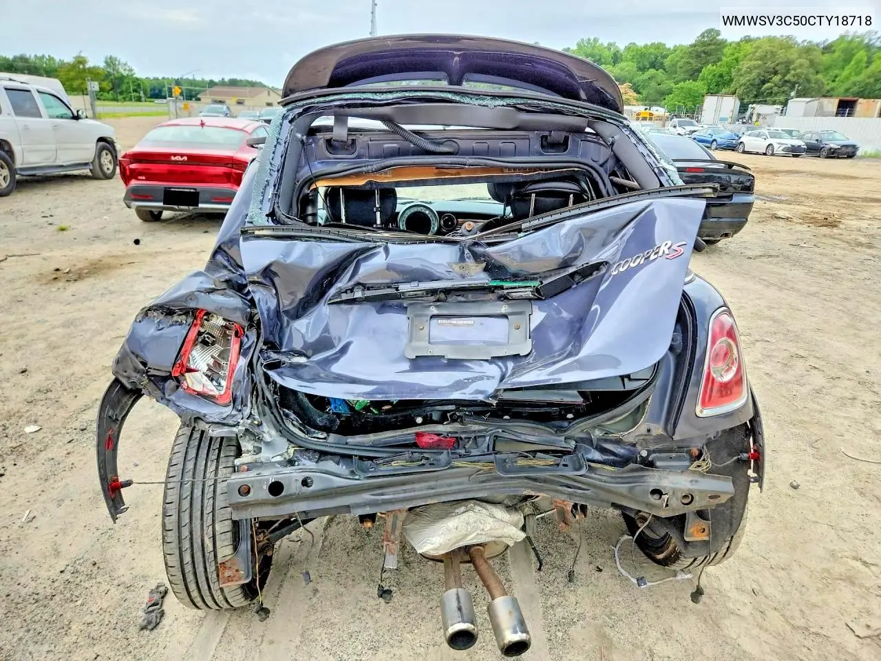 2012 Mini Cooper S VIN: WMWSV3C50CTY18718 Lot: 60135416
