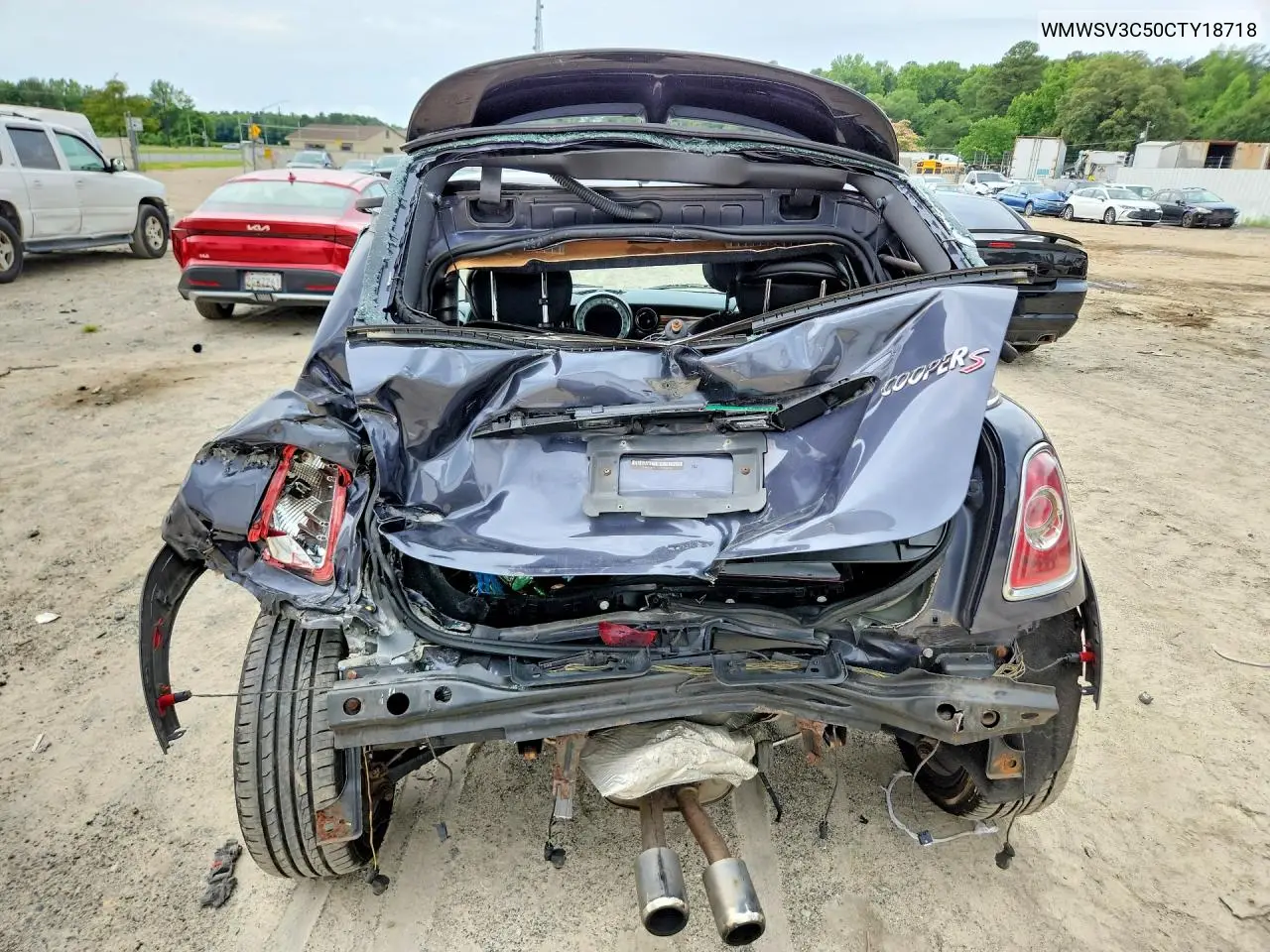 2012 Mini Cooper S VIN: WMWSV3C50CTY18718 Lot: 60135416