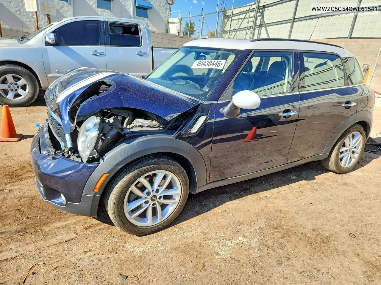 2012 Mini Cooper S Countryman VIN: WMWZC5C54CWL61541 Lot: 60430446