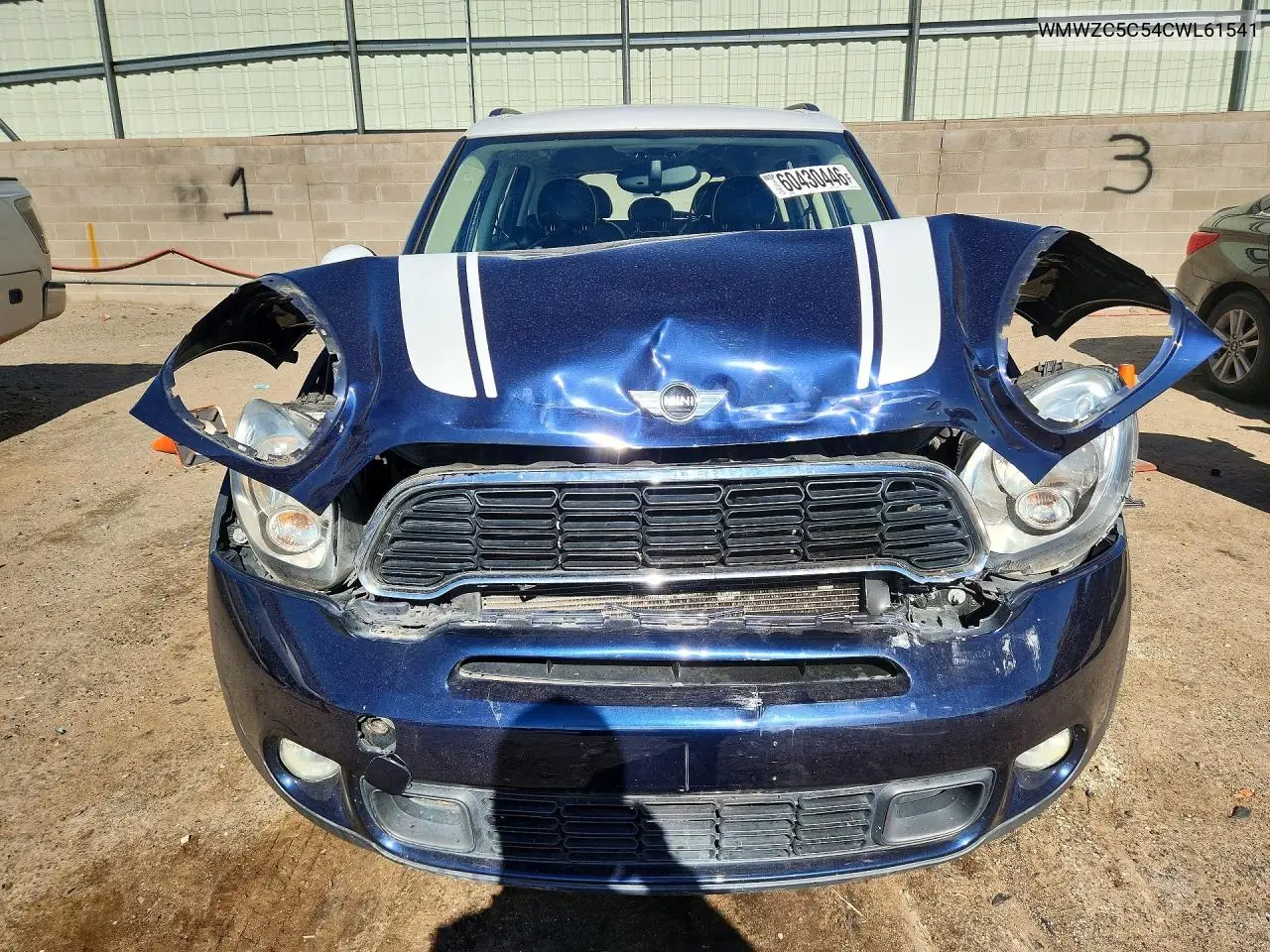 2012 Mini Cooper S Countryman VIN: WMWZC5C54CWL61541 Lot: 60430446