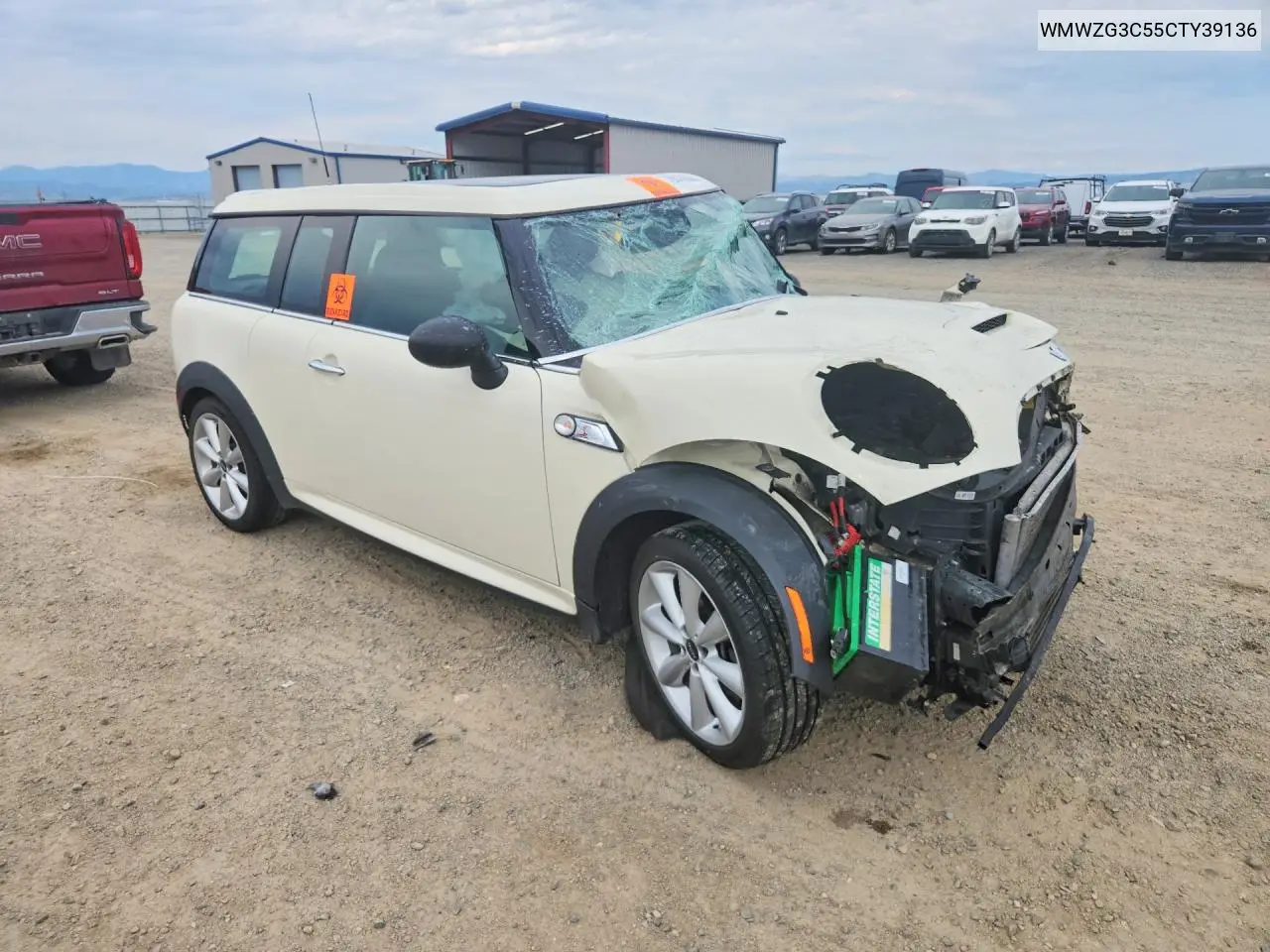 2012 Mini Cooper S Clubman VIN: WMWZG3C55CTY39136 Lot: 60432636