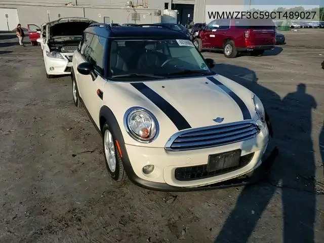 2012 Mini Cooper Clubman VIN: WMWZF3C59CT489027 Lot: 60598866