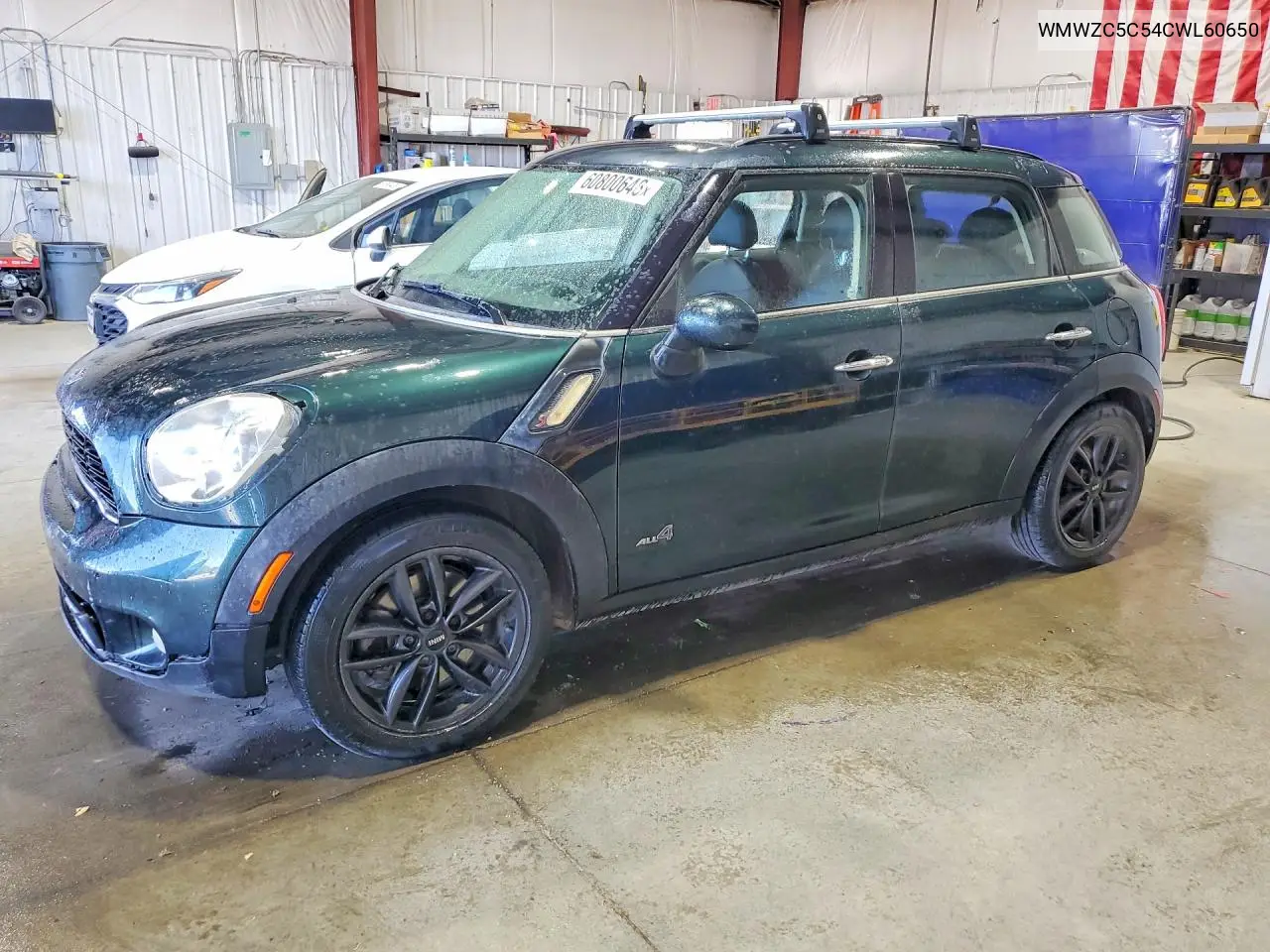 2012 Mini Cooper S Countryman VIN: WMWZC5C54CWL60650 Lot: 60800646
