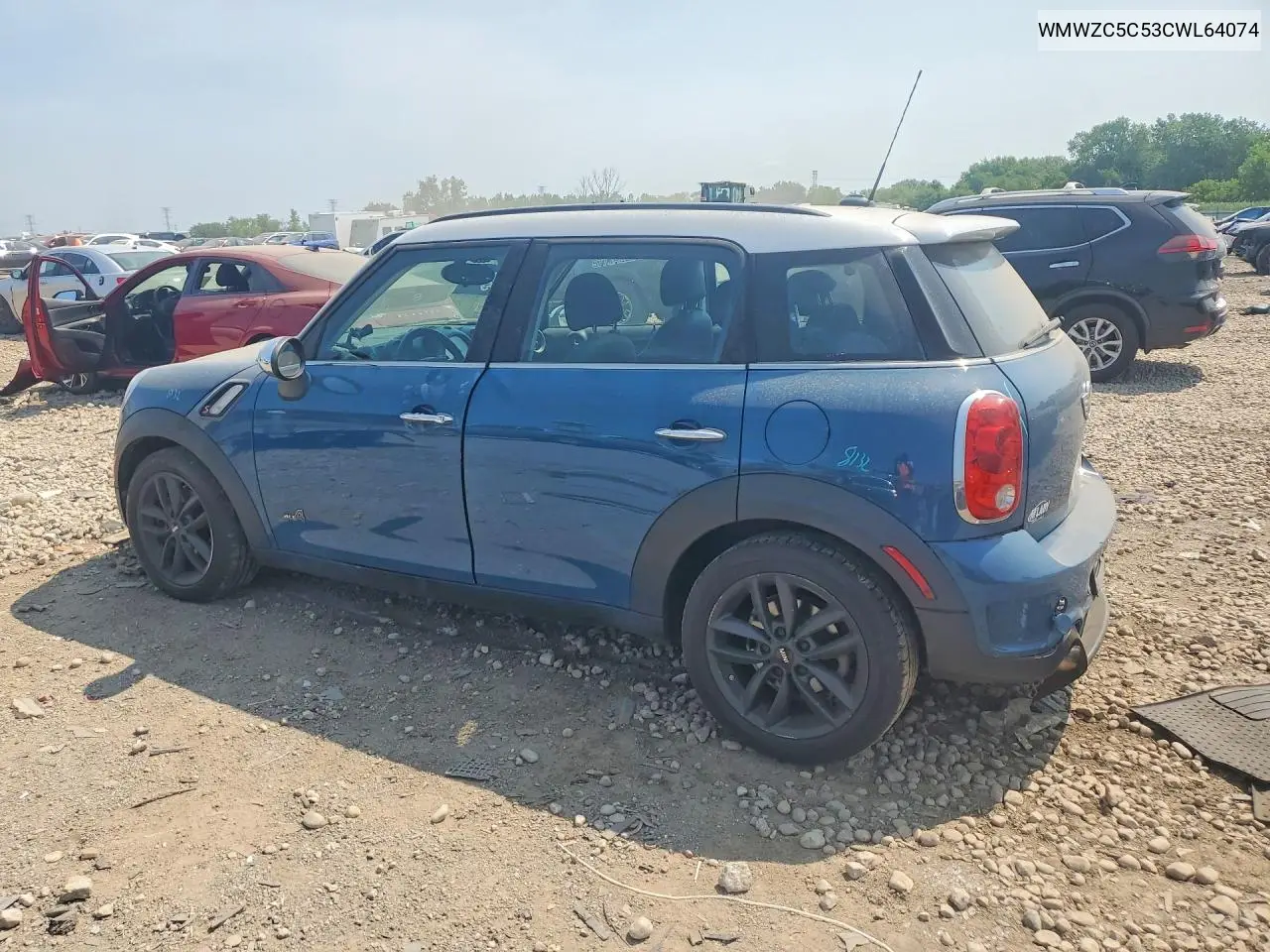 2012 Mini Cooper S Countryman VIN: WMWZC5C53CWL64074 Lot: 60843676