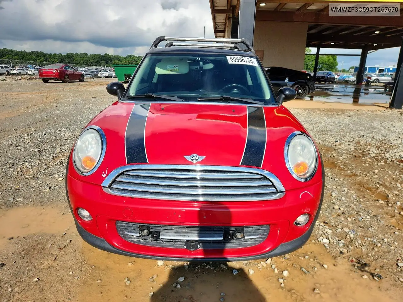 2012 Mini Cooper Clubman VIN: WMWZF3C59CT267670 Lot: 60996736